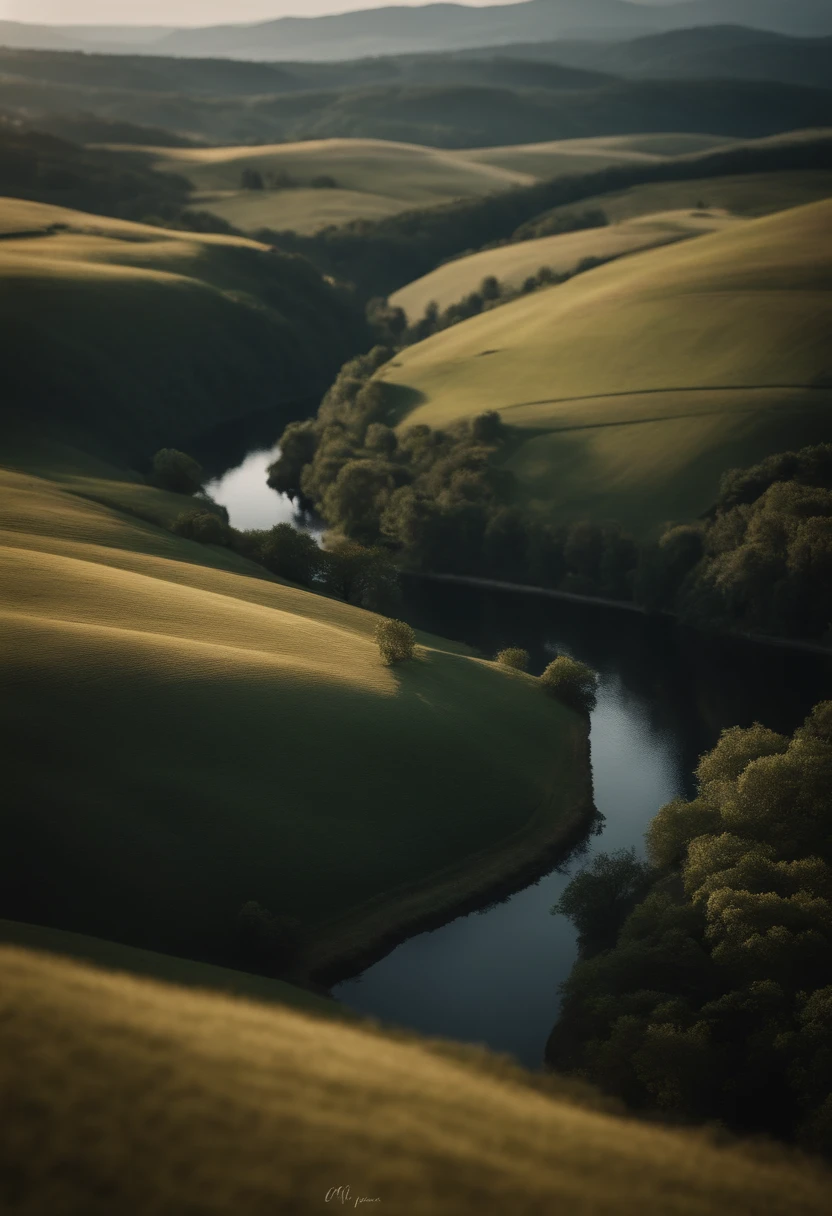 Aerial shots of stunning natural landscapes
