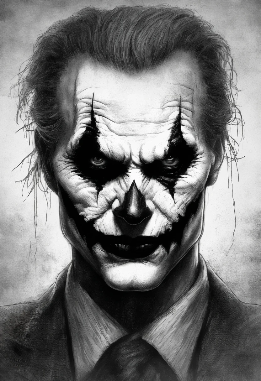 Evil Tattoo Clown