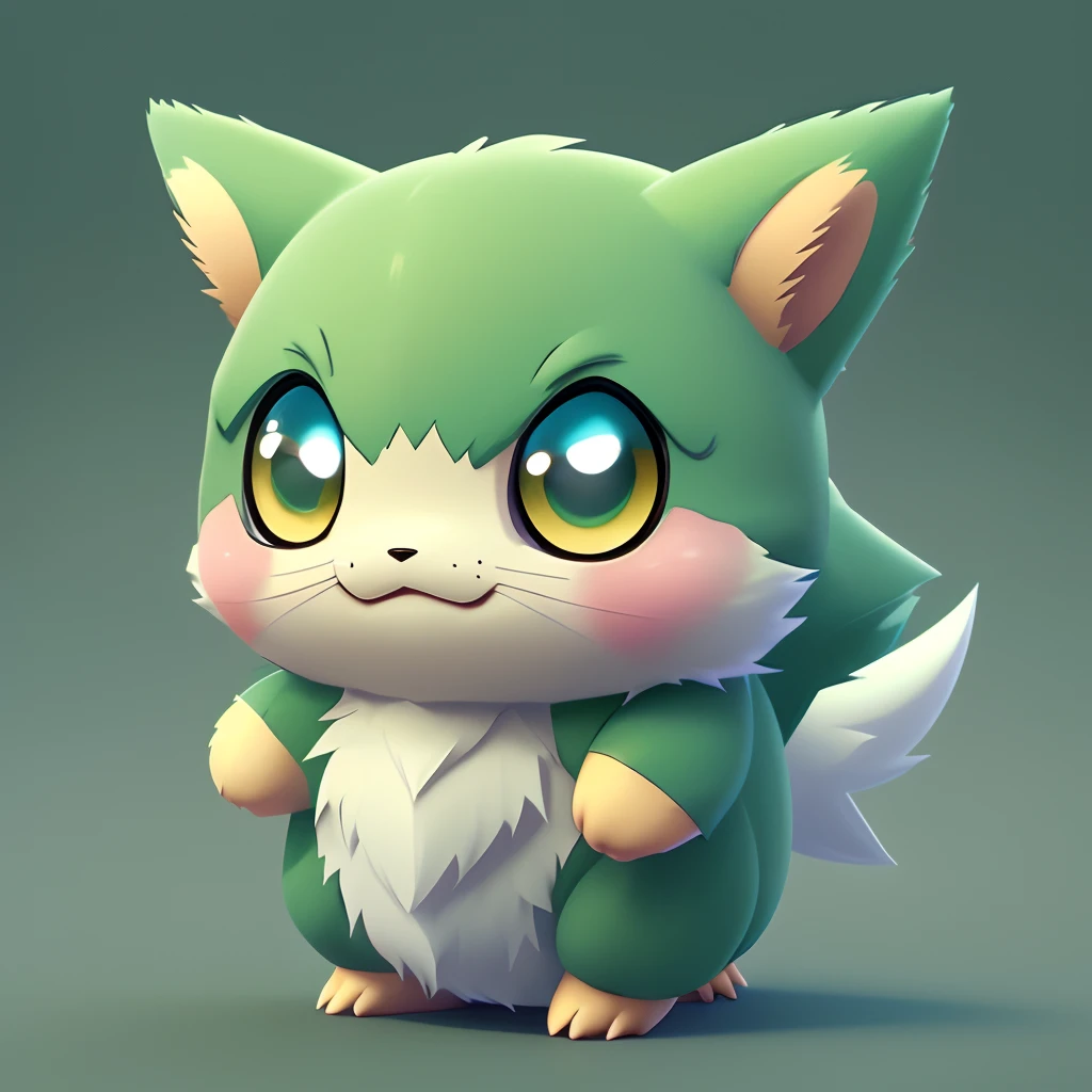 Pokemon Cute Little Ultra Realistic Anime Simonk, Chibi,without background、 adorable and fluffy, Logo Design, comic strip, cinematic lighting effect, A charming, 3D vector art, Cute and quirky, Fantasyart, bokeh dof, handdraw, digitial painting, Soft lighting, Isometric style, 4K resolution, photo realistic render, Highly detailed clean, Vector image, A photorealistic masterpiece,