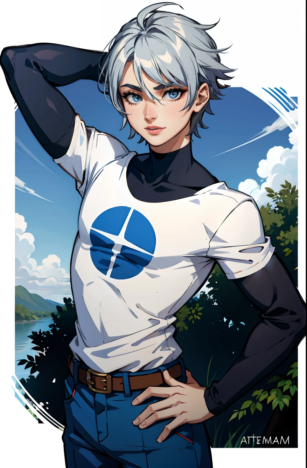 Gray hair
