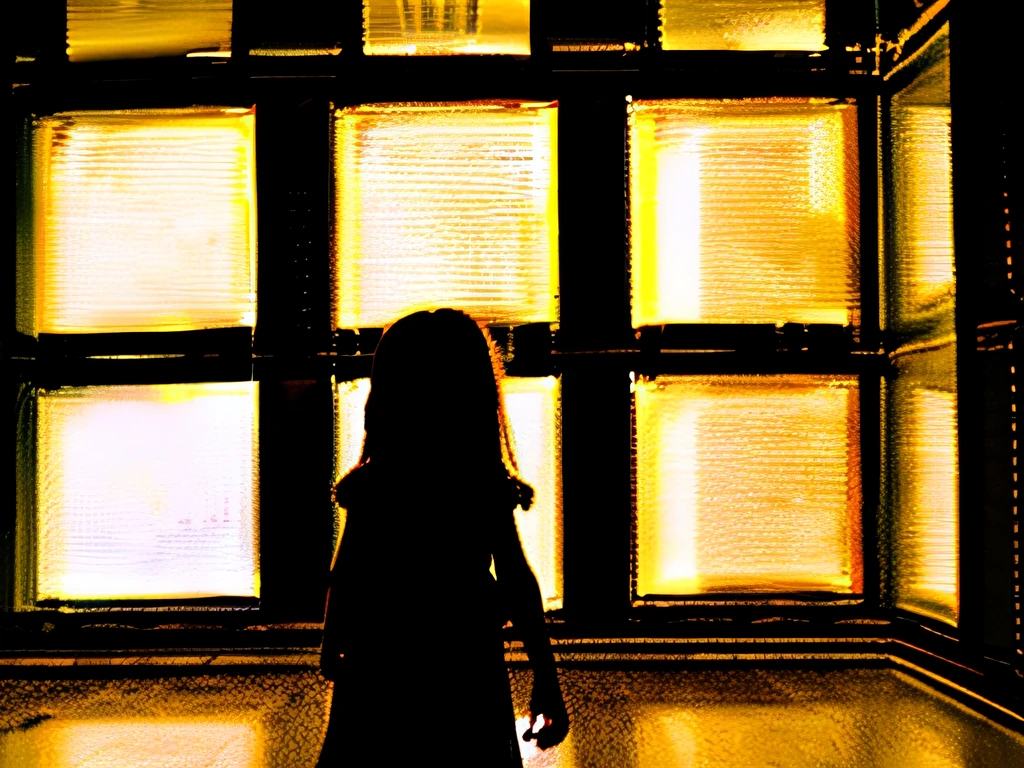 there is a GIRL CHILD 12 YEARS BLONDE CABEL SMOOTH BIG, PORTRAIT, WITH FUR COAT, a closeup of a lot of lamps hanging from a ceiling, nostalgic lighting, lamps, retro lights, some lamps, vibrant lighting, vibrant lights, various lighting climate, commercial lighting, industrial lighting, technological lights, creative lighting, lots of bright lights, cold hot lighting, bright lamps, glass lamps, bright electric orange lights, warm lighting, nixie tubes