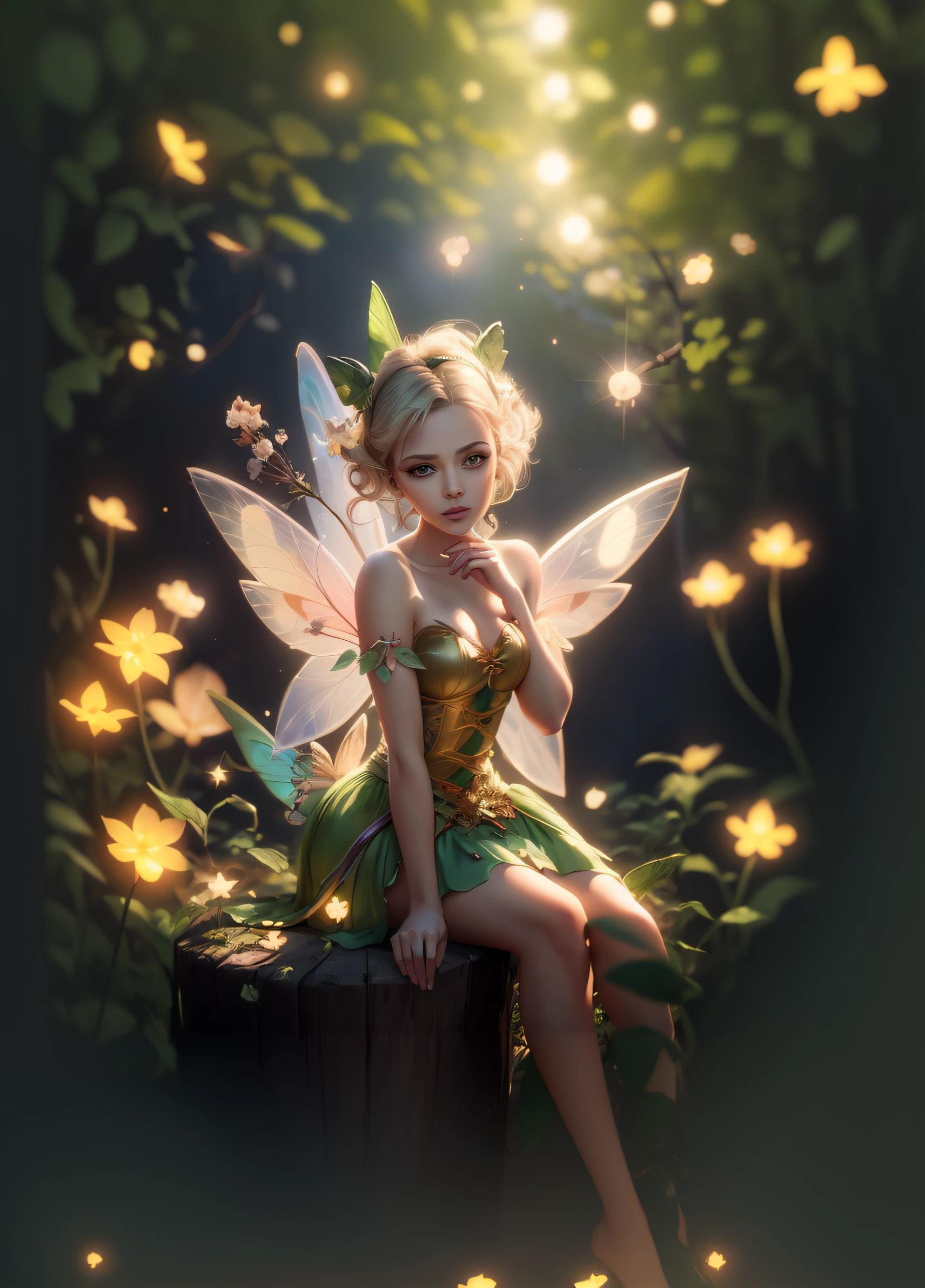 wald, Glowing flowers