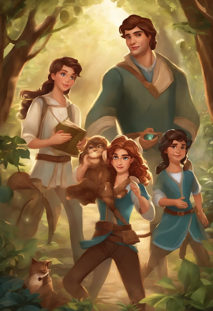 title: "Academia Arcana: The Magical Creatures Boarding School"
1. The protagonist is a young fairy named Lila, que sempre foi curiosa sobre o mundo humano e anseia por descobrir seus segredos. Ao ingressar na Academia Arcana, Lila befriends a diverse group of non-human students, each with unique magical abilities.
2. During a class on the Magic Forest, Lila e seus amigos encontram um portal escondido, taking them to an unknown part of the magical world. There, They discover an ancient prophecy that says only they can save the kingdom from a great threat.
3. O romance se desenvolve entre Lila e um jovem lobisomem chamado Ethan. No entanto, suas diferentes origens criam um conflito entre eles, for many believe that the union between fairies and werewolves is forbidden.
4. Durante as aulas, Students learn to control and hone their specific magical skills. Ademais, They also have lessons on how to adapt to the human world and blend in with humans without revealing their true identity.
5. The competition between the different races is fierce, levando a intrigas e rivalidades entre os alunos. A group of orc students try to sabotage the other races