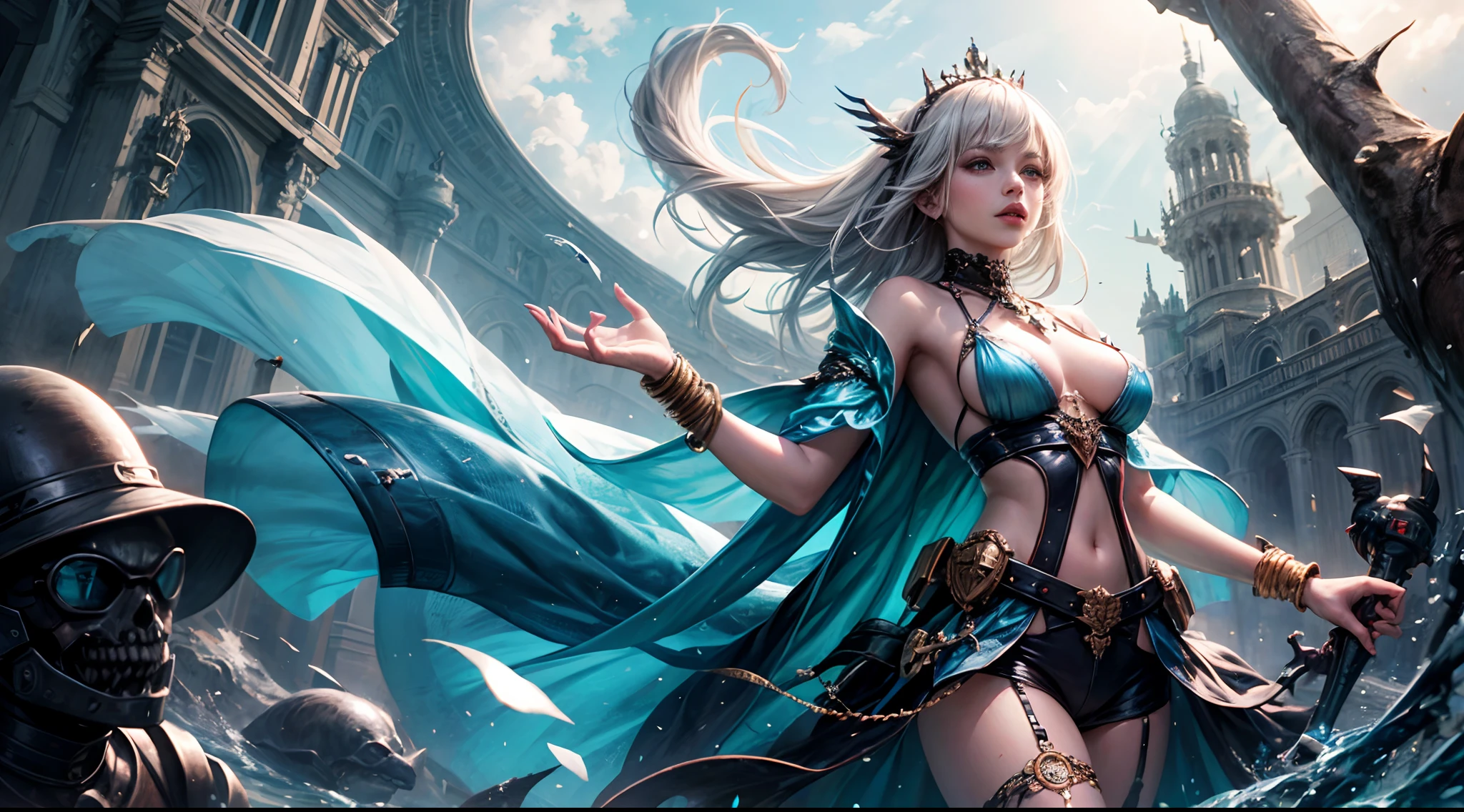 Alice in Waterland, Ultra High Resolution, Masterpiece,