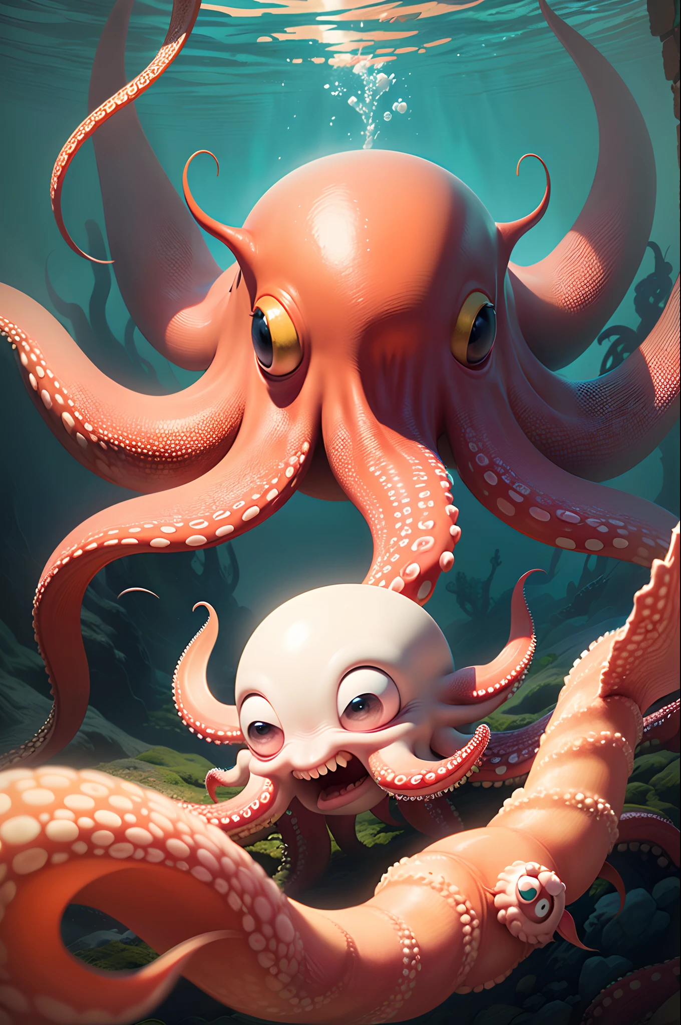 Octopus Donald trump