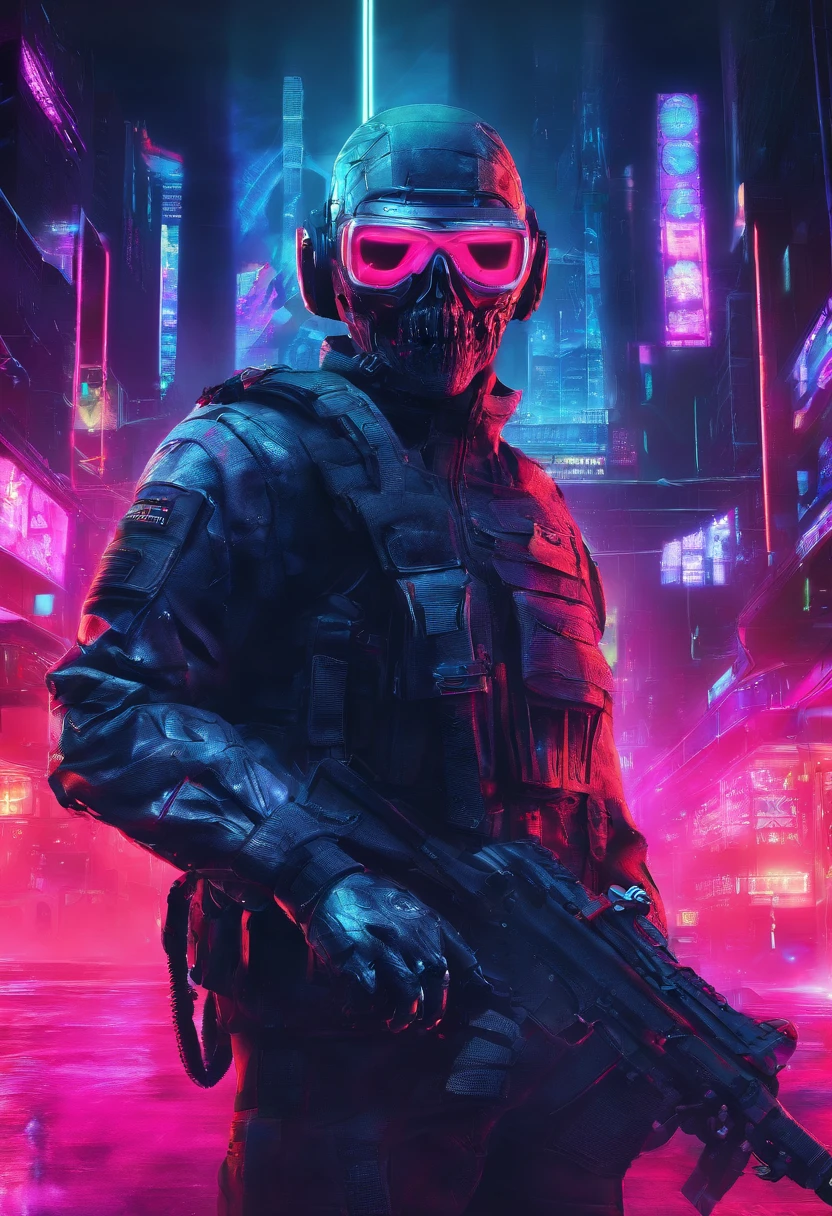 Policeman with a skull face, bright burning eyes, burning penitentiary background, ultra-detailed background Biomechanics, strange, scary, Nightmare, very bright colors, light particles, with bright light, Mshiff, Wallpaper art, hard line, ultra line, bold line, Wallpaper UHD wall, no double face, no error.
