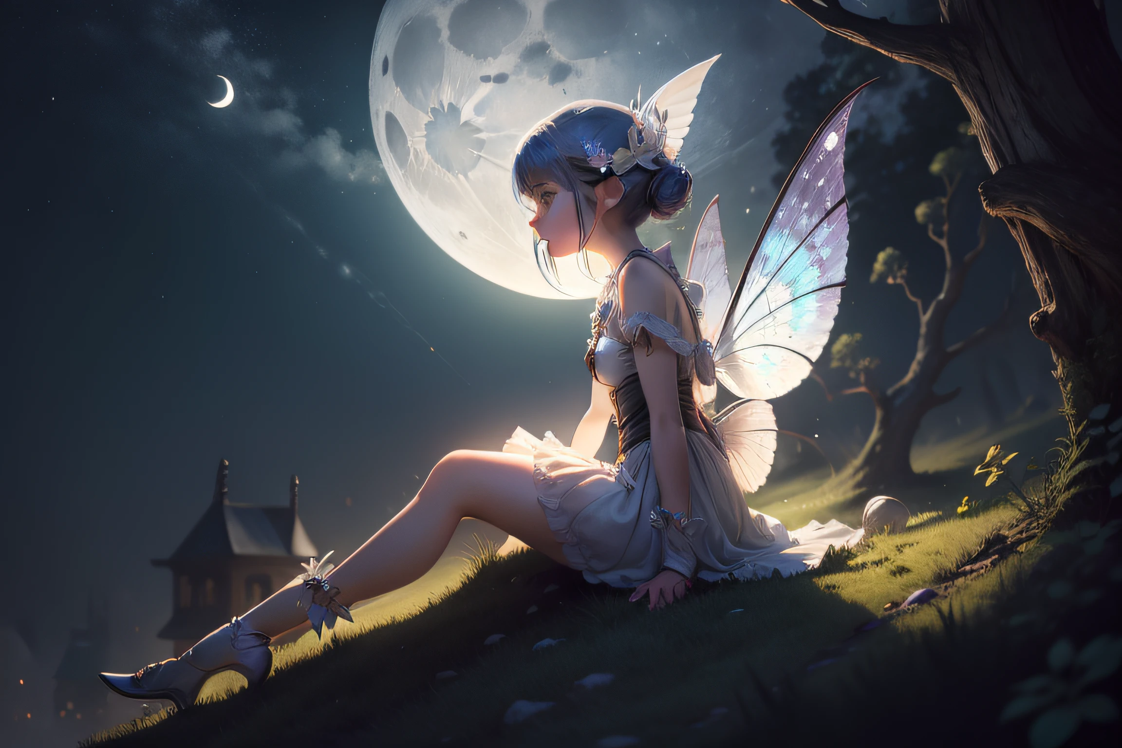 a  moon fairy