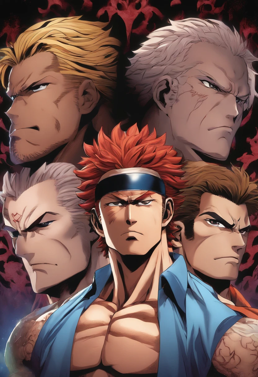 Sukuna,jujutsukaisen,baki,Sukuna merge with Baki