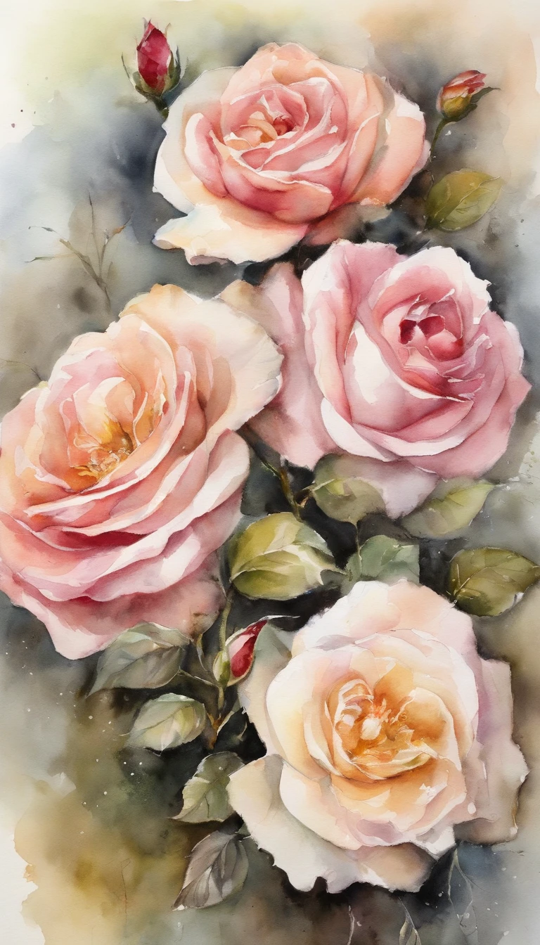 rosa preta e dourada，fantasia，desordem, Registre cada gesto da vida