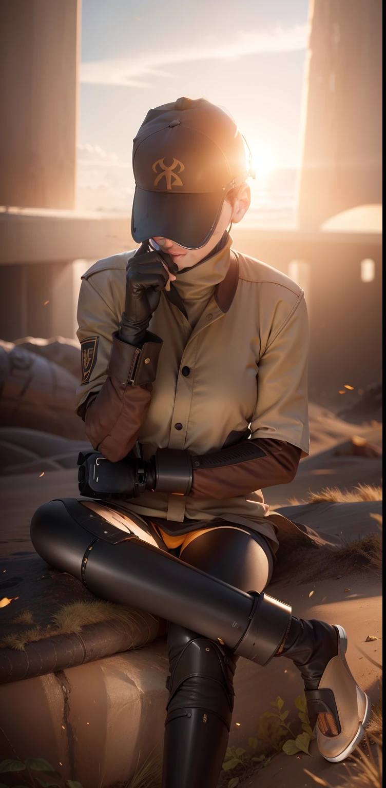 Change this pic background to a dune professional product photography