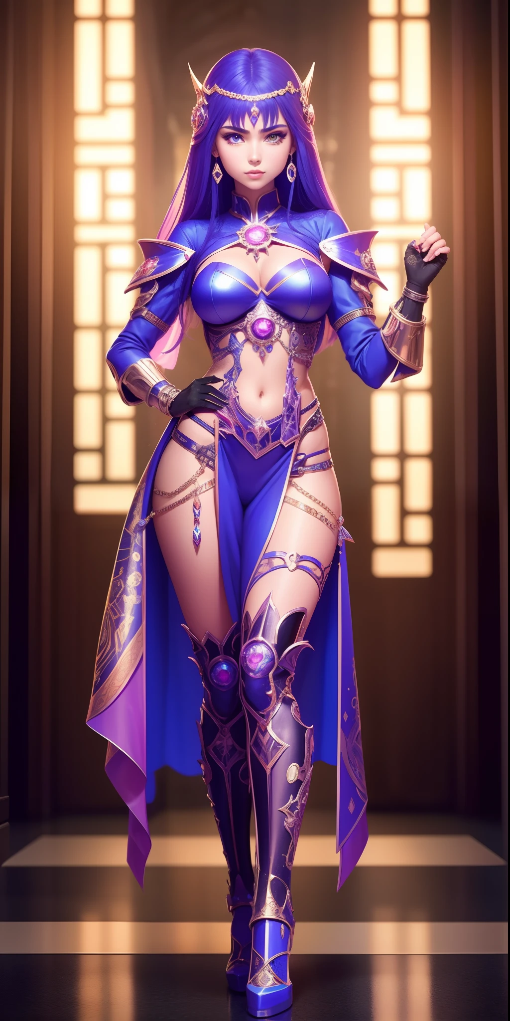 best quality,ultra-detailed,busty Malaysian woman:1.1,energetic,athletic,hijab,huge breasts,small field scientists outfit,investigates a forgotten gateway of time and space,portrait,sharp focus,vivid colors,warm color tone,lens flare,studio lighting