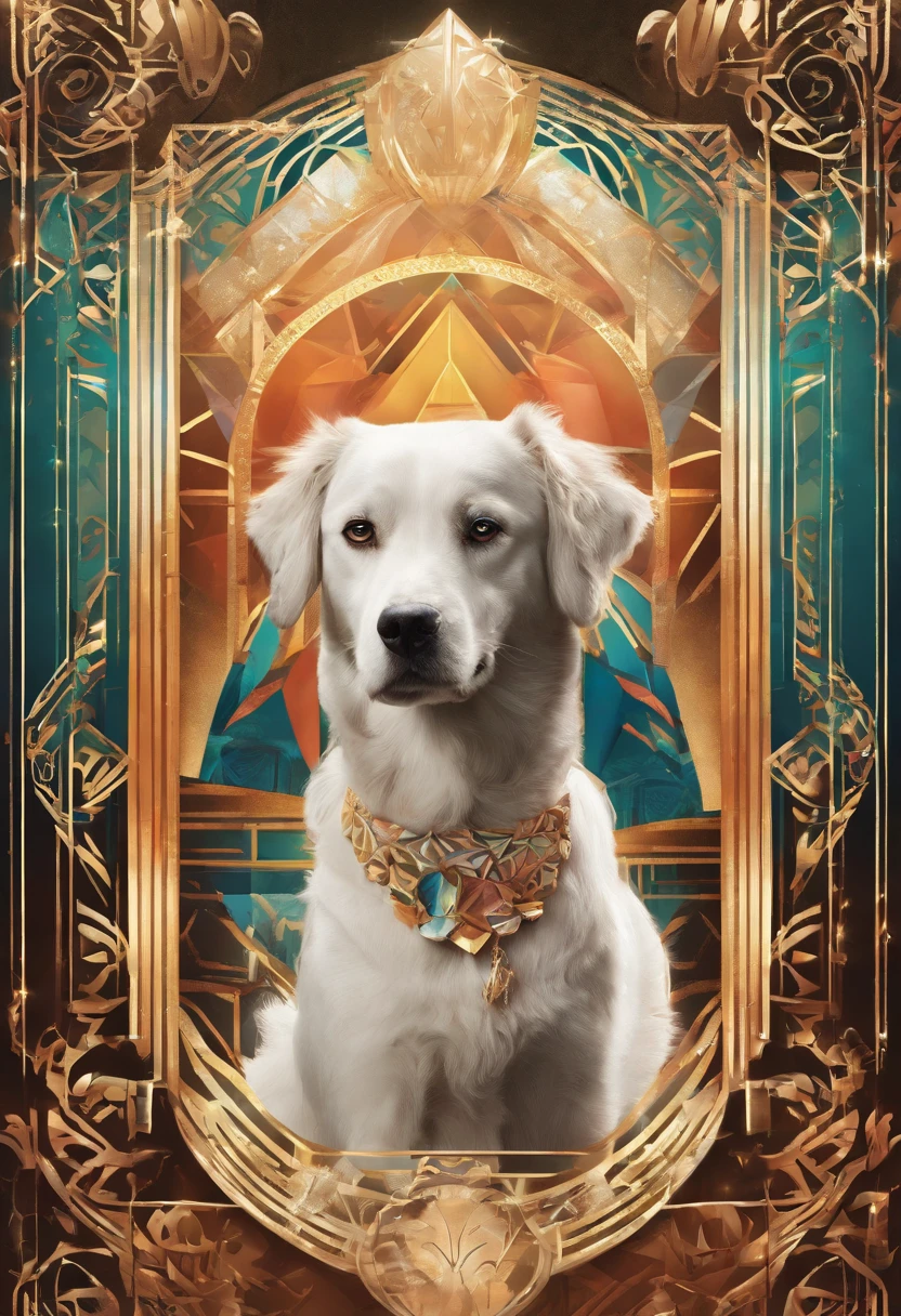 ONE DOG BIRTHDAY PARTY, ULTRA REALISTIC DOG IN 8K, SUPER DETAILS AND VIBRANT COLORS, IMAGE WITHOUT RESIDUE, IMAGE WITHOUT ERRORS, IMAGE WITHOUT TWO HEADS, IMAGE WITHOUT DOUBLE-SIDED, ENVIRONMENT DETAILS SUPER WORKED, CAKE AND CANDLES SUPER DETAILED,