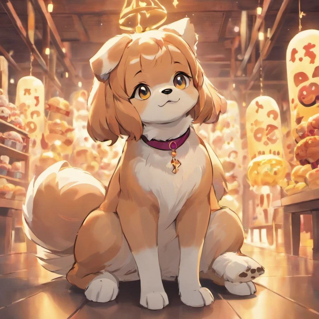 ONE DOG BIRTHDAY PARTY, ULTRA REALISTIC DOG IN 8K, SUPER DETAILS AND VIBRANT COLORS, IMAGE WITHOUT RESIDUE, IMAGE WITHOUT ERRORS, IMAGE WITHOUT TWO HEADS, IMAGE WITHOUT DOUBLE-SIDED, ENVIRONMENT DETAILS SUPER WORKED, CAKE AND CANDLES SUPER DETAILED,