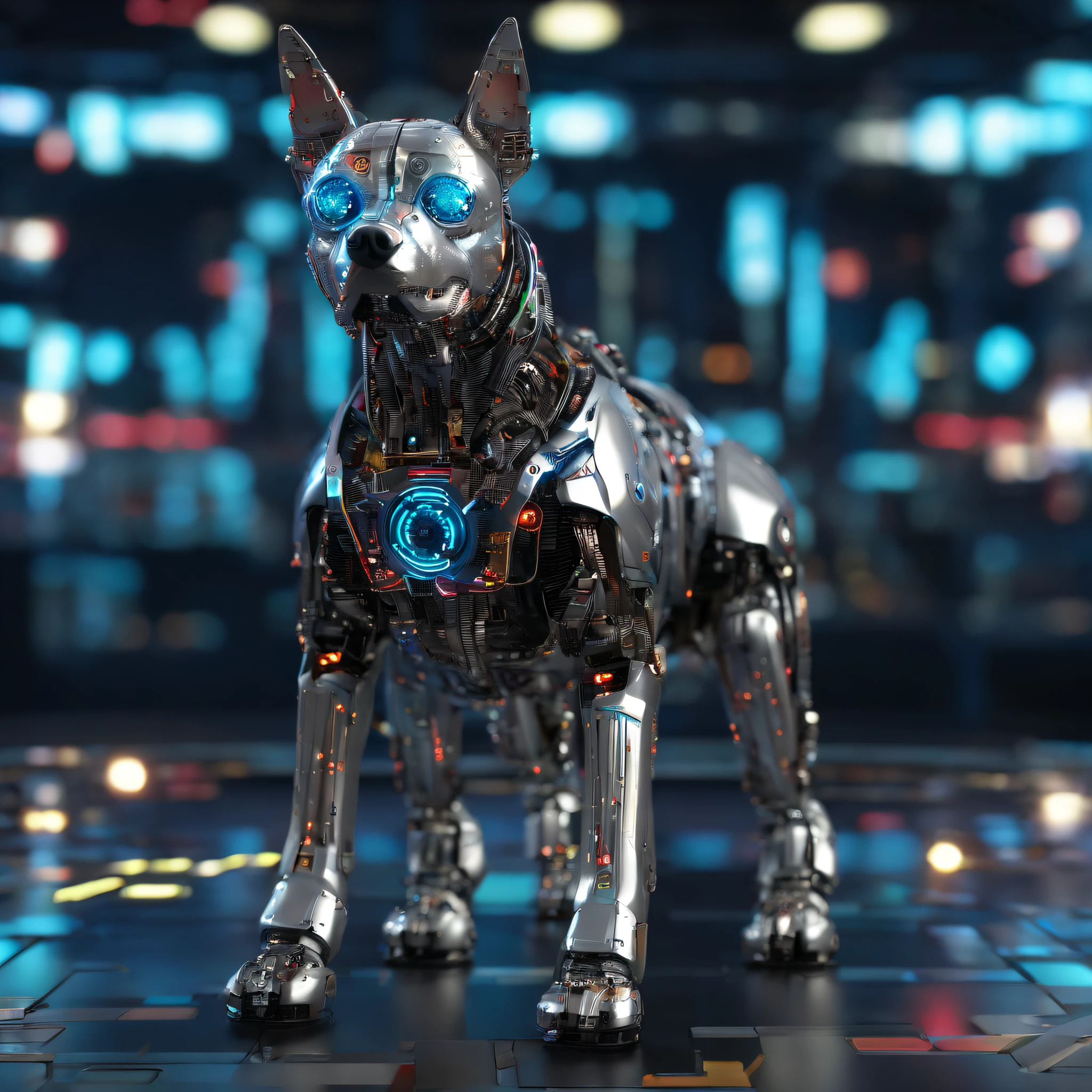ONE DOG BIRTHDAY PARTY, ULTRA REALISTIC DOG IN 8K, SUPER DETAILS AND VIBRANT COLORS, IMAGE WITHOUT RESIDUE, IMAGE WITHOUT ERRORS, IMAGE WITHOUT TWO HEADS, IMAGE WITHOUT DOUBLE-SIDED, ENVIRONMENT DETAILS SUPER WORKED, CAKE AND CANDLES SUPER DETAILED,