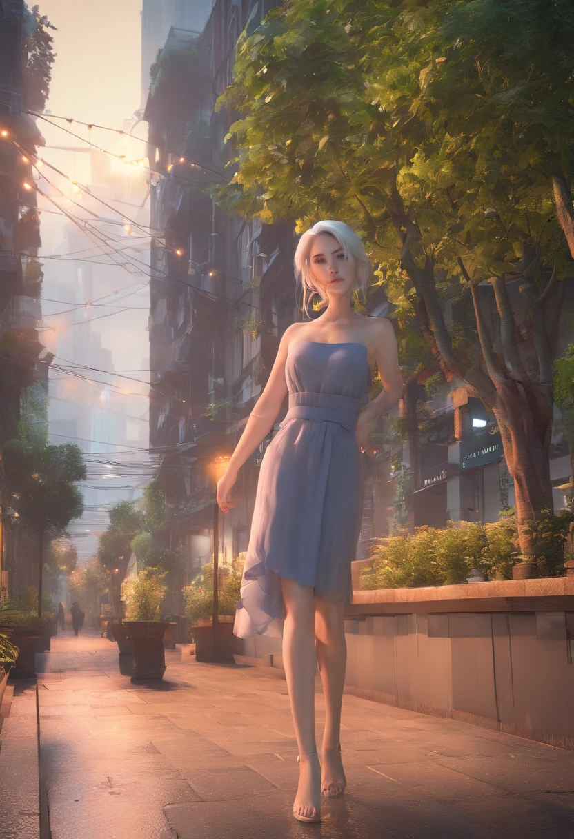 Mix 5,(Naked：1.8，8K, RAW photo, Best quality, Master:1.2), (Realistic, photo-realistic:1.37),1girll,Cute,Cityscape,Night,rain,Wet,Professional lighting,フォトンマッピング,ラジオシティ,Physically-based rendering ,