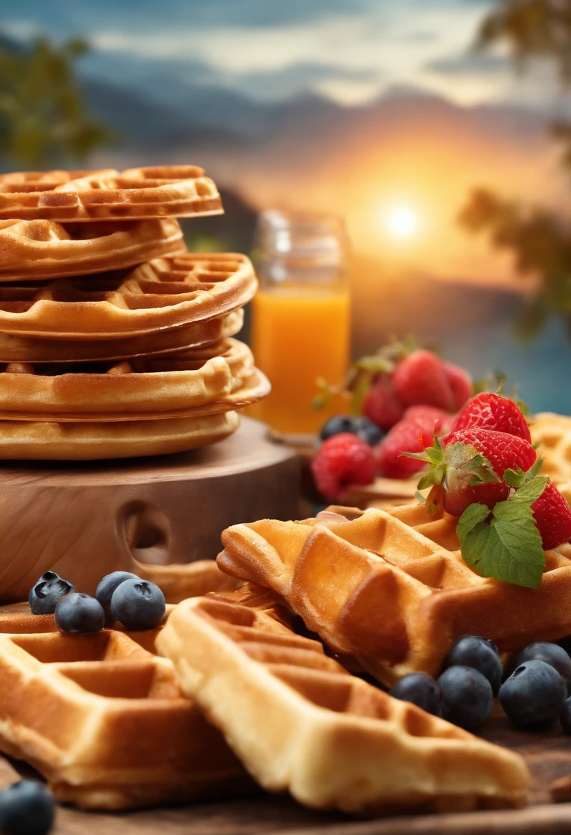 waffles desenhos