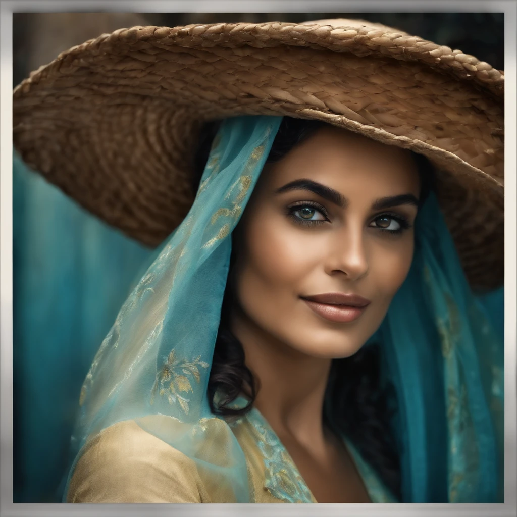 retrato de uma mulher loura, olhos azuis, sorrindo.