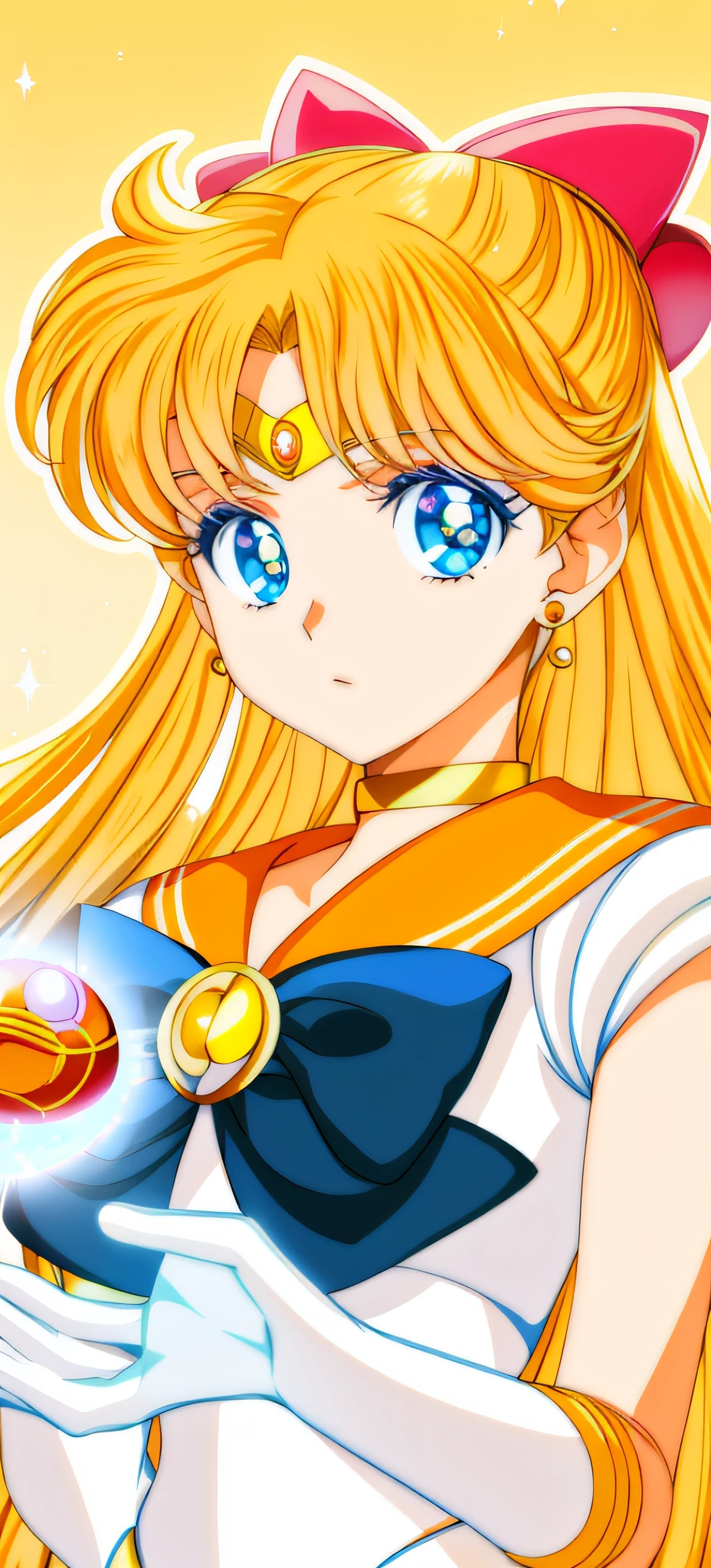 Sailor girl holding a crystal ball in her hand, the sailor galaxia. Beautiful, Sailor Moon!!!!!!!!, Sailor Moon style, inspired by Sailor Moon, author:the sailor moon, classic shoujo, Anime princess, sailor moon aesthetic, the sailor moon. Beautiful, inspired by Naoko Takeuchi, an retro anime image, Retro anime girl