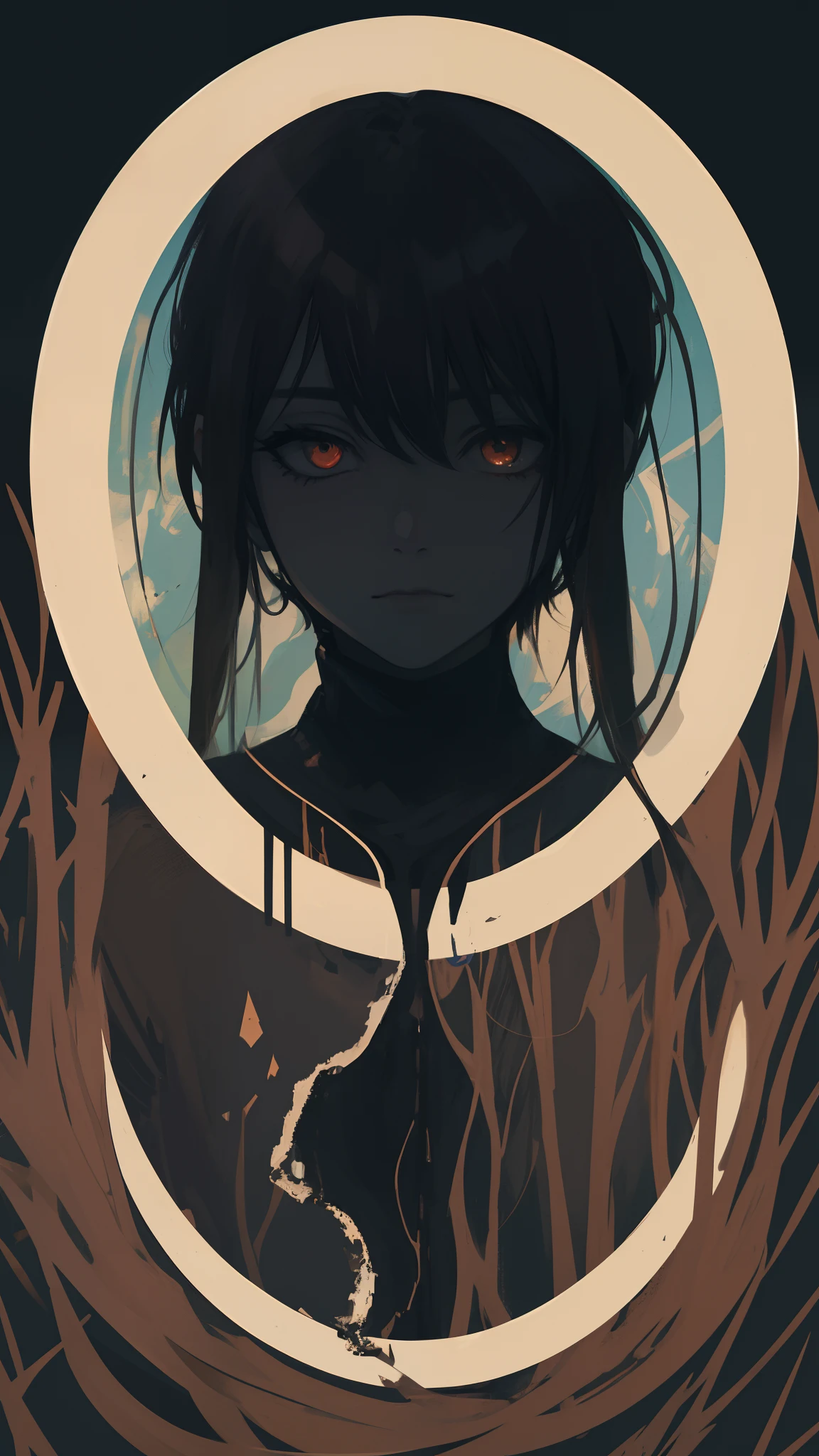 Symetric same eyes