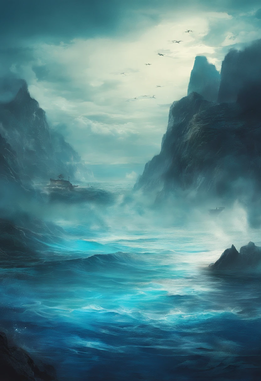 Ocean blue