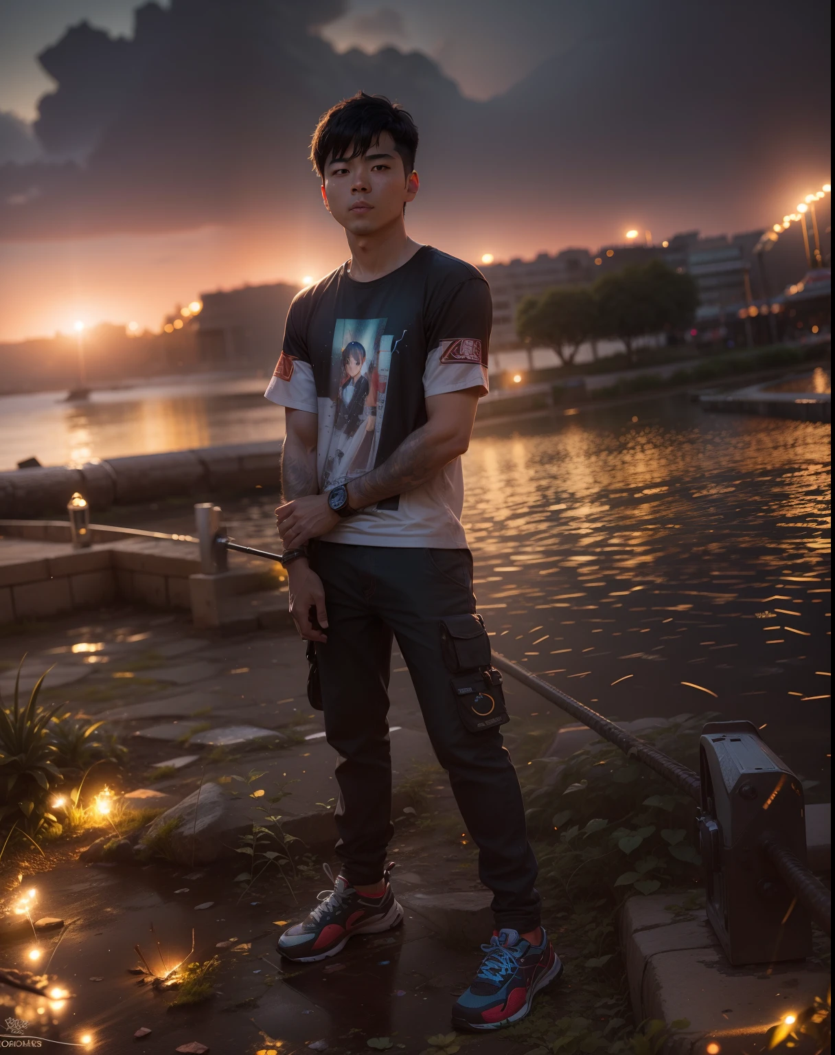 Light bokeh background