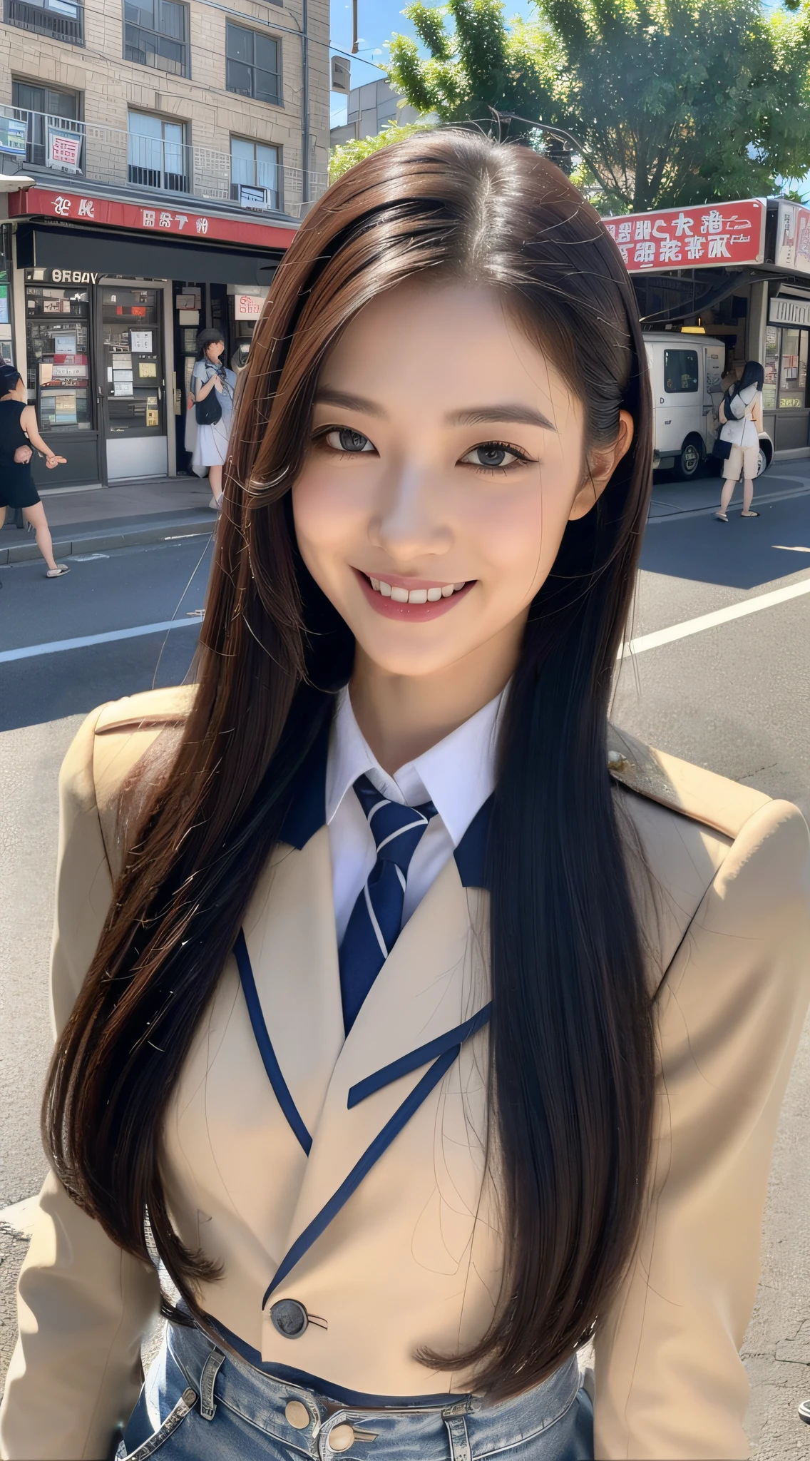 Wear tight uniforms、Tight uniforms