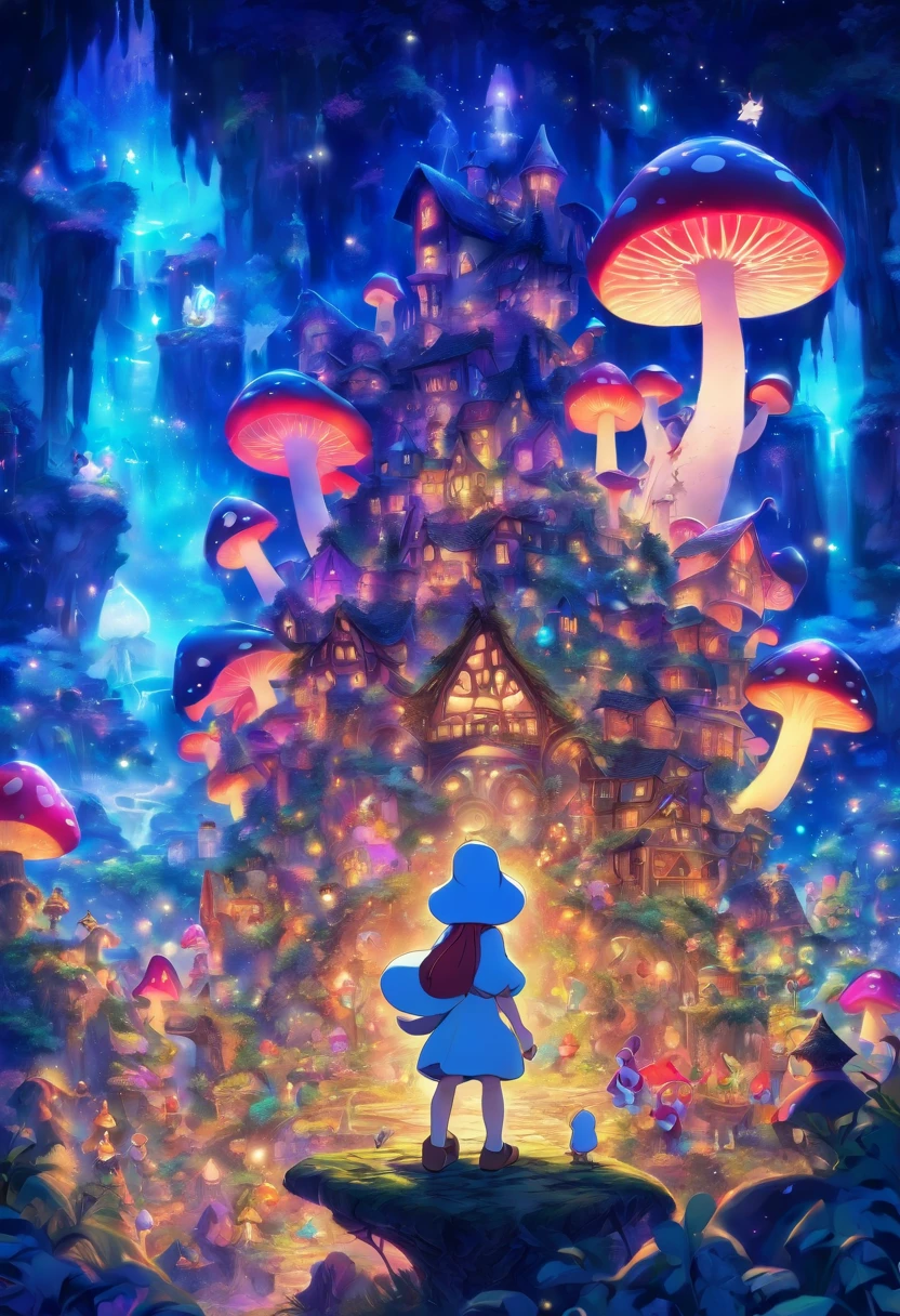 mushroom drug world ,living with Snow White and the Seven Dwarfs