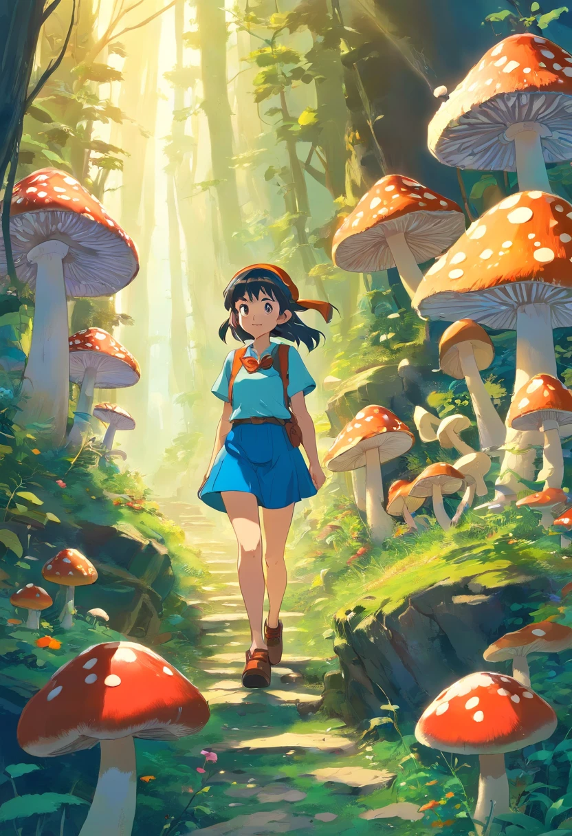 mushroom drug world with seven dwarfs