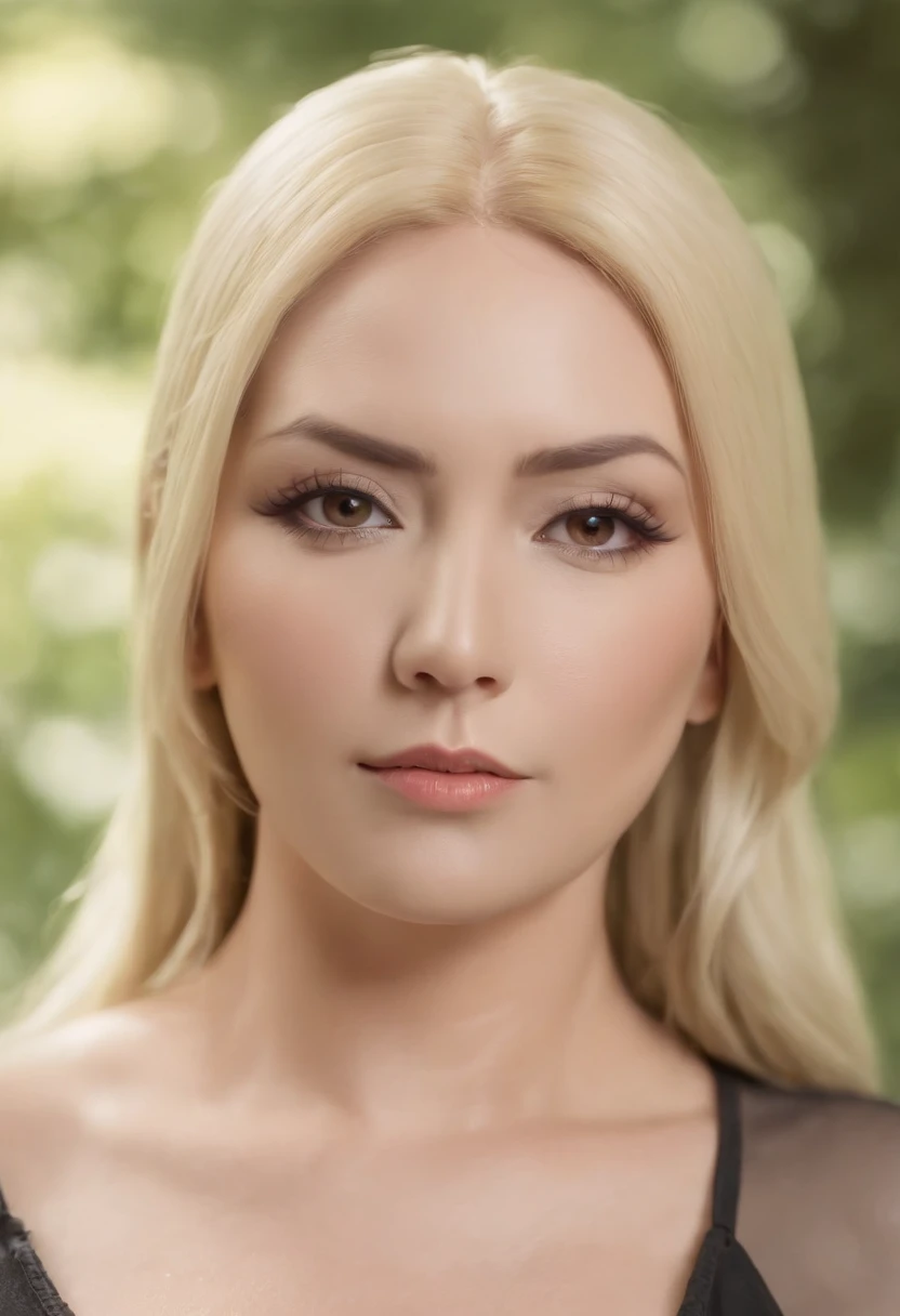tsunade (del anime naruto) mujer madura (((MILF))), ardiente, 37 years old, seduciendo, desnuda, mirandome, con grandes caderas y grandes pechos