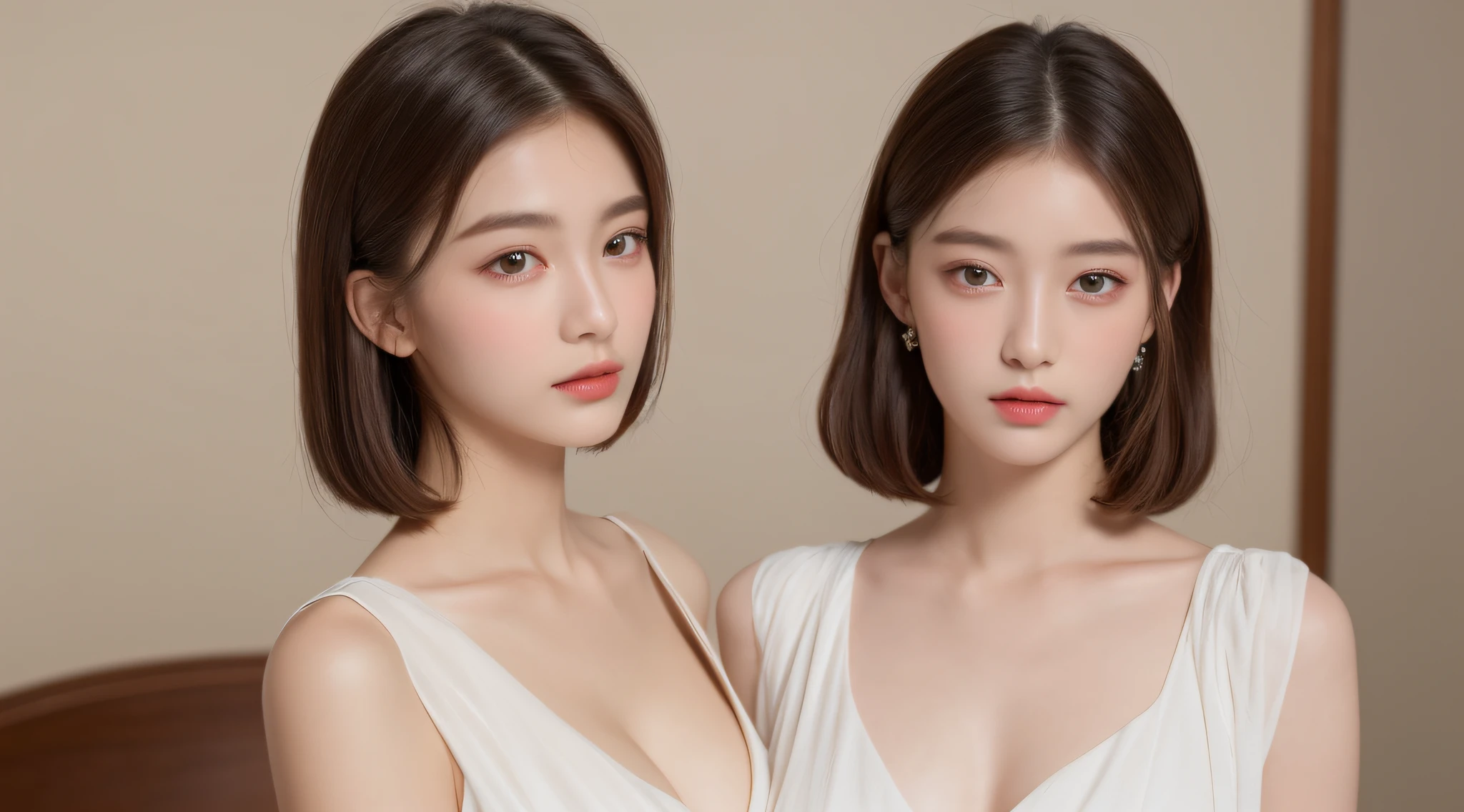 ((Best Quality, 8K, Masterpiece: 1.3)), 1girl, Slim Abs Beauty: 1.3, (Hairstyle Casual, Big Breasts: 1.2), Dress: 1.1, Super Fine Face, Delicate Eyes, Double Eyelids, Home