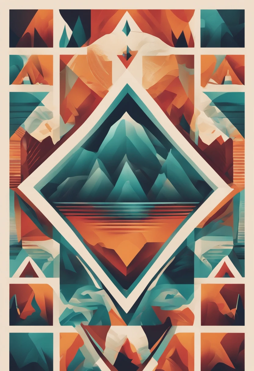 Uma arte vetorial minimalista para um logotipo utilizando a letra V como foco principal.