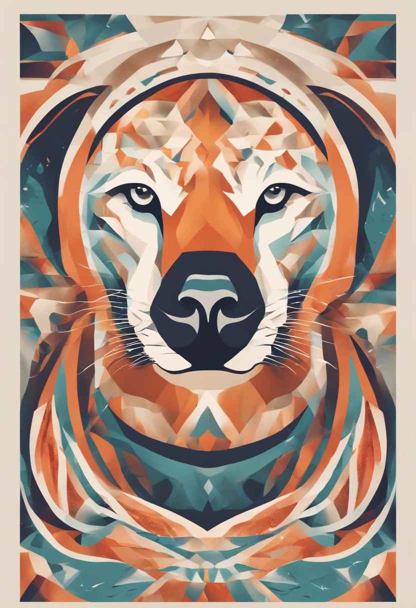 Uma arte vetorial minimalista para um logotipo utilizando a letra V como foco principal.