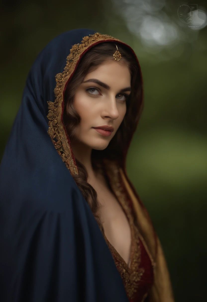(((uma ferida avermelhada profunda atravessa sua bochecha esquerda))) tez justa, mulher em torno de 19 anos, cabelos brancos naturais, olhos verdes distintos, vestindo kohl, slender and graceful, Beautiful, luz de velas em um ambiente medieval, Ultra sharp focus, tiro realista, roupas femininas medievais, cores tetradicas (cicatriz:1.4)