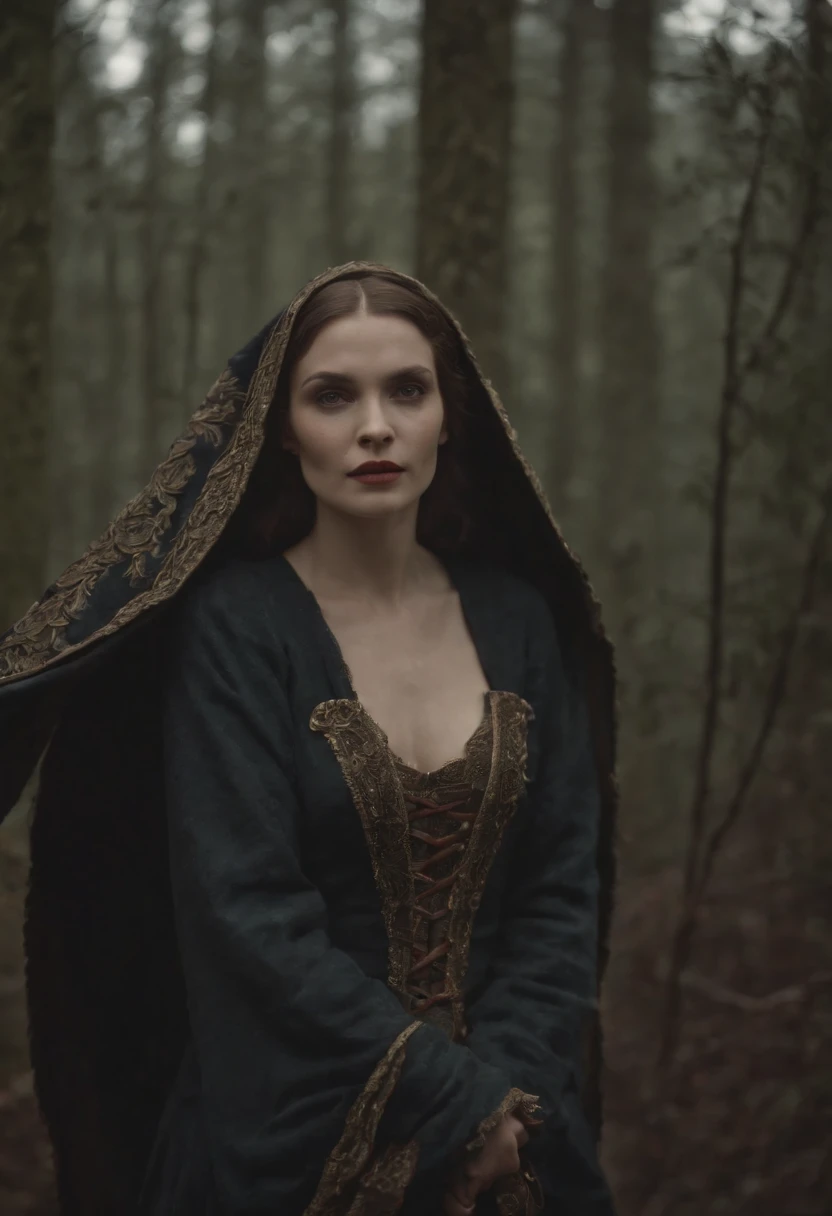 ((Guilhotine))Filmed cinematic in Canon 5D ultra realistic skin,, fantasy magical horror atmosphere, (ambiente altamente detalhado:1.3), foco nítido, volumetric mist, 8k UHD, DSLR, alta qualidade, grain of film, extremely high quality RAW photograph, fundo detalhado, intrincado, Fase Um 36mm, 16 mil. ULTRA MEGA REALISTA, real.