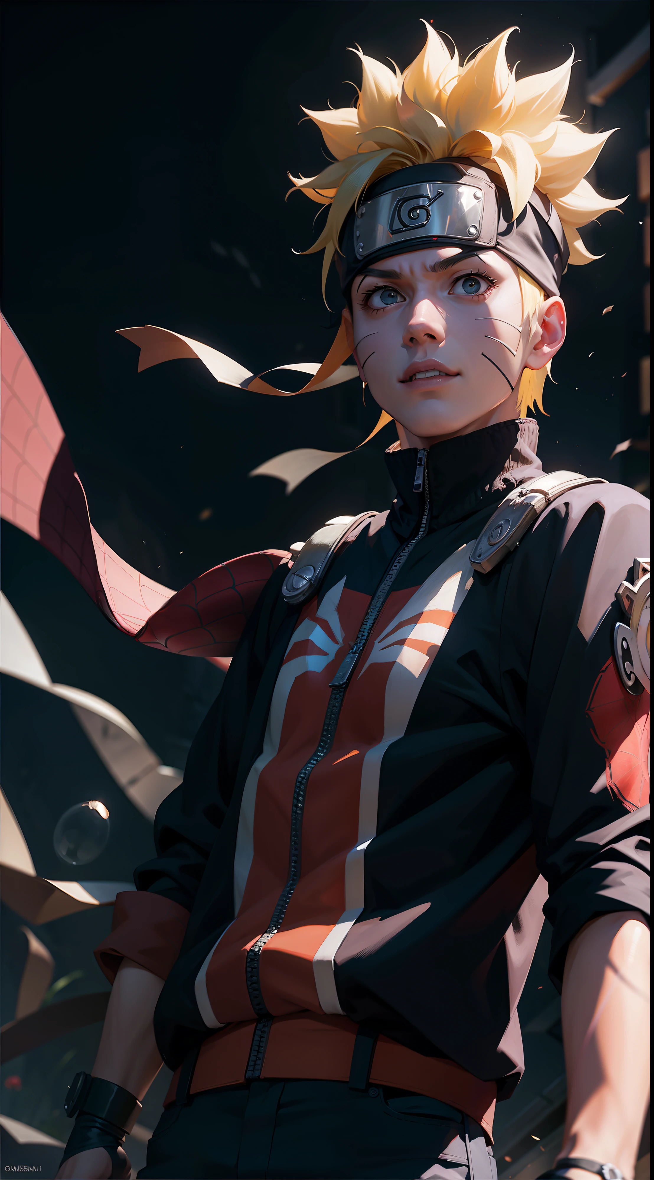 Naruto but spiderman