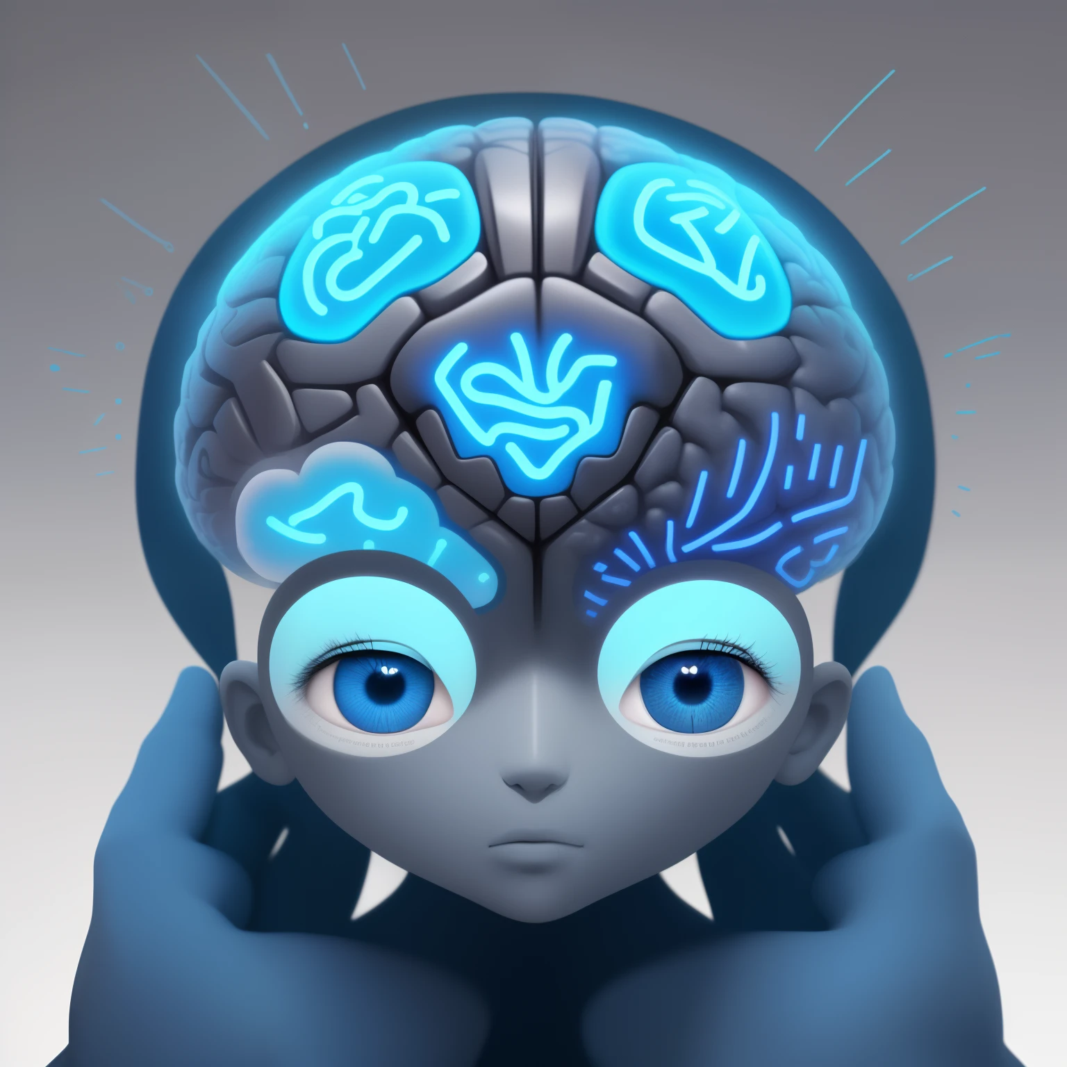 Prompts para criar uma imagem de fundo:
1. Escolha um fundo neutro, como um azul suave ou cinza claro, to create a solid foundation.
2. Adicione um elemento central, as an image of a brain or an illustration, para representar o tema.
3. Try making half of the brain with a normal hue and the other half with vibrant cores or incorporating marketing elements, as charts, Shopping icons or ads.
4. Adicione um texto chamativo, como "Neuromarketing" ou "The science behind your decisions", para transmitir a mensagem principal.
5. If there's space available and it doesn't seem too loaded, Add small icons or related images, como uma nota musical, a shopping cart or bar chart.
6. Make sure that all elements are harmonized and that the text stands out well against the background to ensure readability.
7. Make the necessary adjustments to the platform you're using to get the look you want.