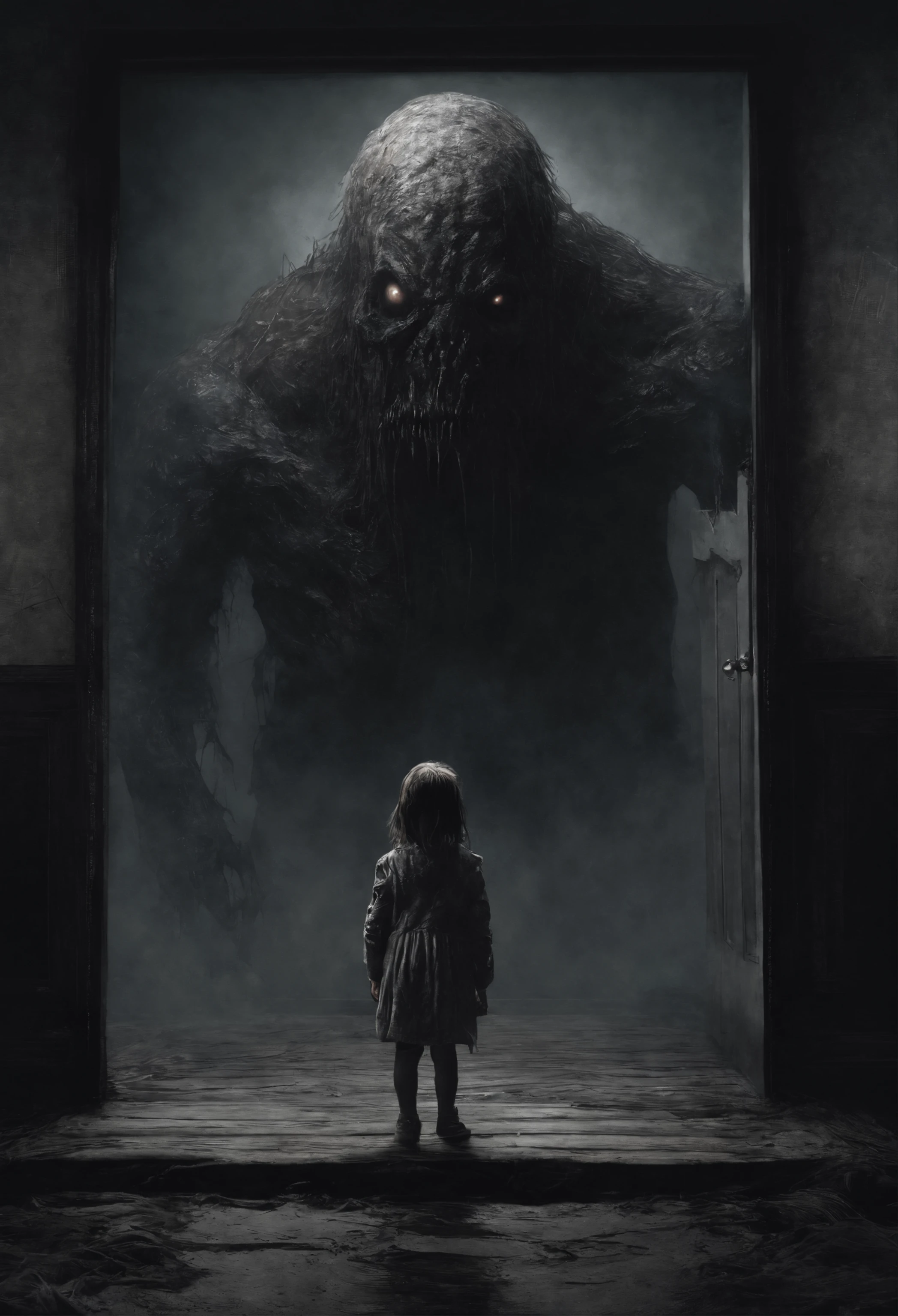 (masterpiece, best quality:1.2), creepy ??? staring. Unnerving.