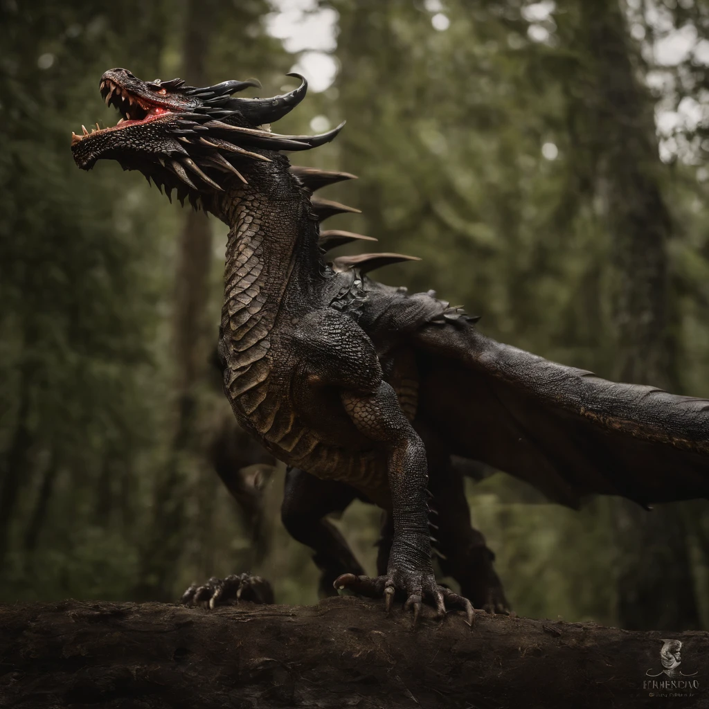 Tenryu Dourado,Rough red eyes,Close-up release of fire blood from the nose,Chest scales,alta qualidade,8k,muitos detalhes,Alface de fogo,Infelizmente,4 pernas,Garras manchadas,Ouro,Perigos,fires,dentes pontiagudos,big dragon,imensidade,Threatening,imponente