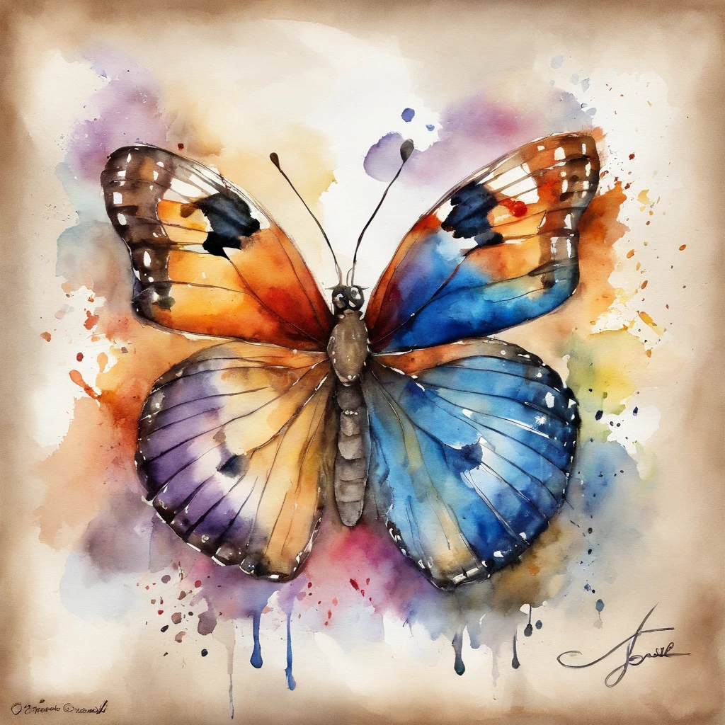 borboleta no casulo