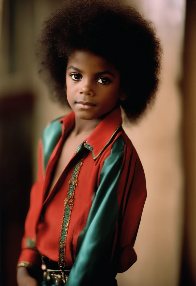 foto do Michael Jackson preto, afro hair as a