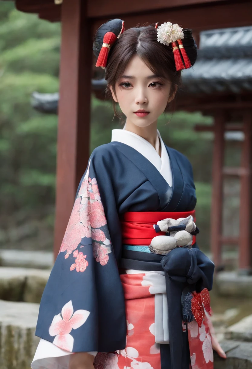 photo of a beautiful japanese kpop idol in a hanbok sony a7r