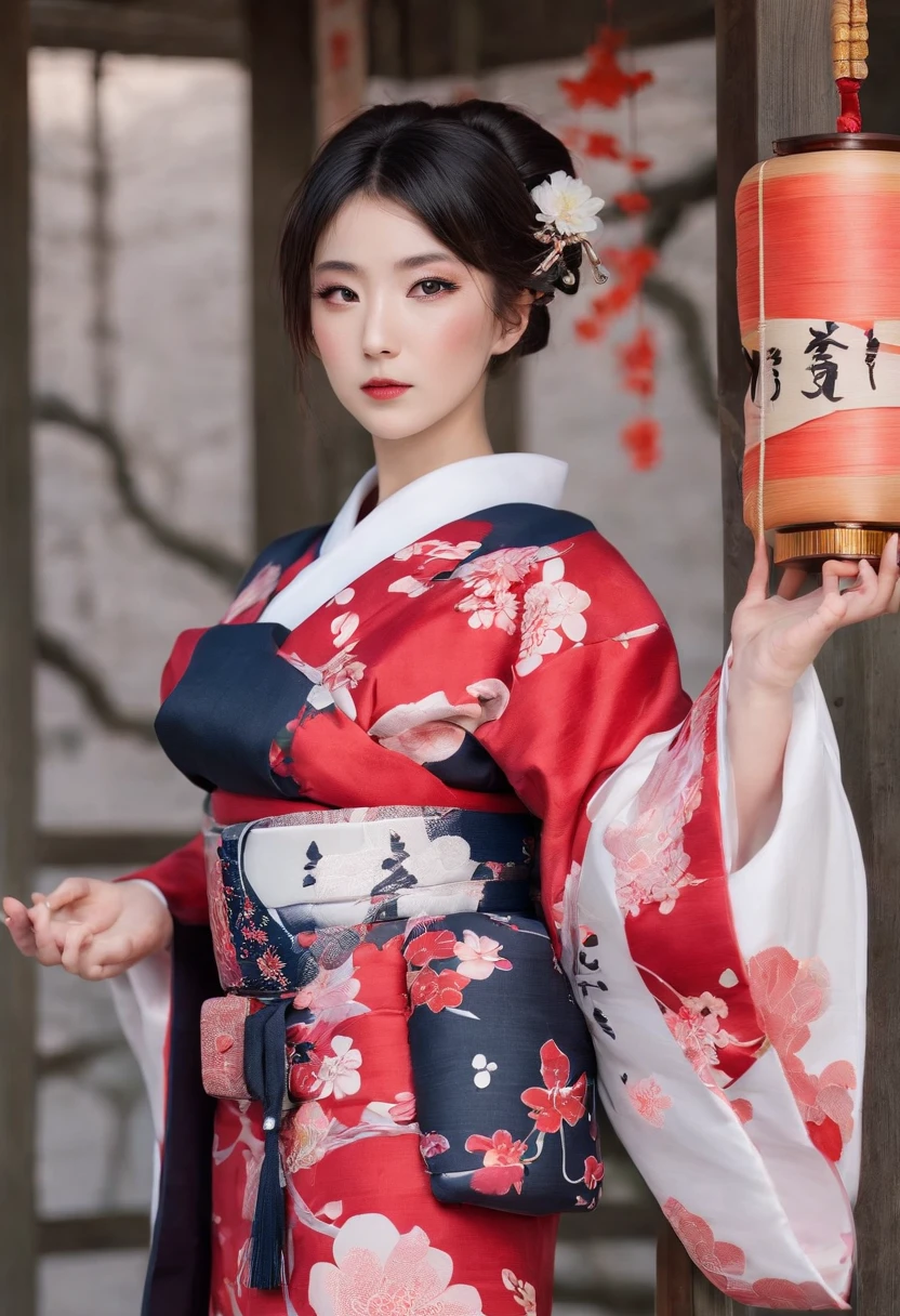 Hina Festival、Full body attire、I wore a haori and a hakama、shrine maiden