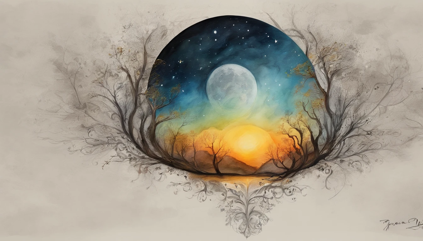 The moon caresses the earth、Telling the story of time Unchanging silence Abandoned No response expected Until the sun rises Dispel loneliness,ultra-detailliert, insanely detaileda, Intricate details, Editorial Photography, Shot with a 50mm lens, depth of fields, Tilt Blur, Shutter Speed 1/1000, Susuki is growing