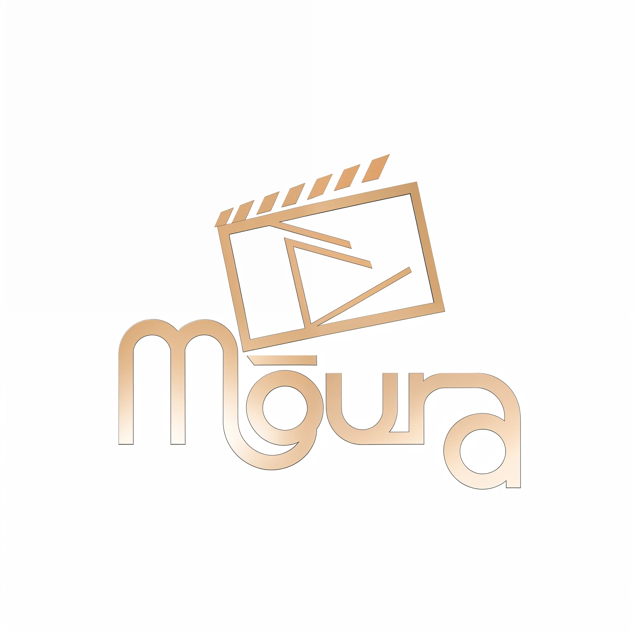 a closeup of a logo with an image from a camera, Muira, movie illustration, Filmes, clipe de filme, textura do filme, Filmagens, moire, conceito de filme, arte do filme, motion graphic, Directed by: Edna Mann, O filme, moldura do filme, Directed by: Maruja Mallo, Moma, captura de tela do filme, Miura, Filme Promocional, Motion Graphics