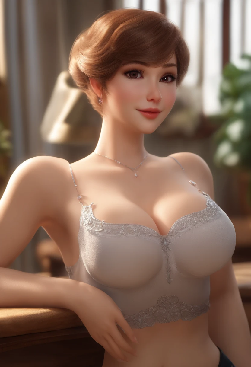 zydG, One of the most beautiful women, elsa of arendelle、Frozen、More skin, toView, Brown-eyed, (Shorthair with bangs:1.2), (Colossal tits:1.5), (medium areolae:0.8),full body Esbian、Pretty woman with emphasizing slender abs:1.3、Wearing an apron、(witheout panties), (no brassiere)、appearance々the pose、posterior view、Sheer pubic hair、
(Photorealsitic:1.4), (Top image quality:1.0), (超A high resolution:1.0), 8K, Raw photography, (masterpiece:0.2), (pureerosface_v1:0.5)