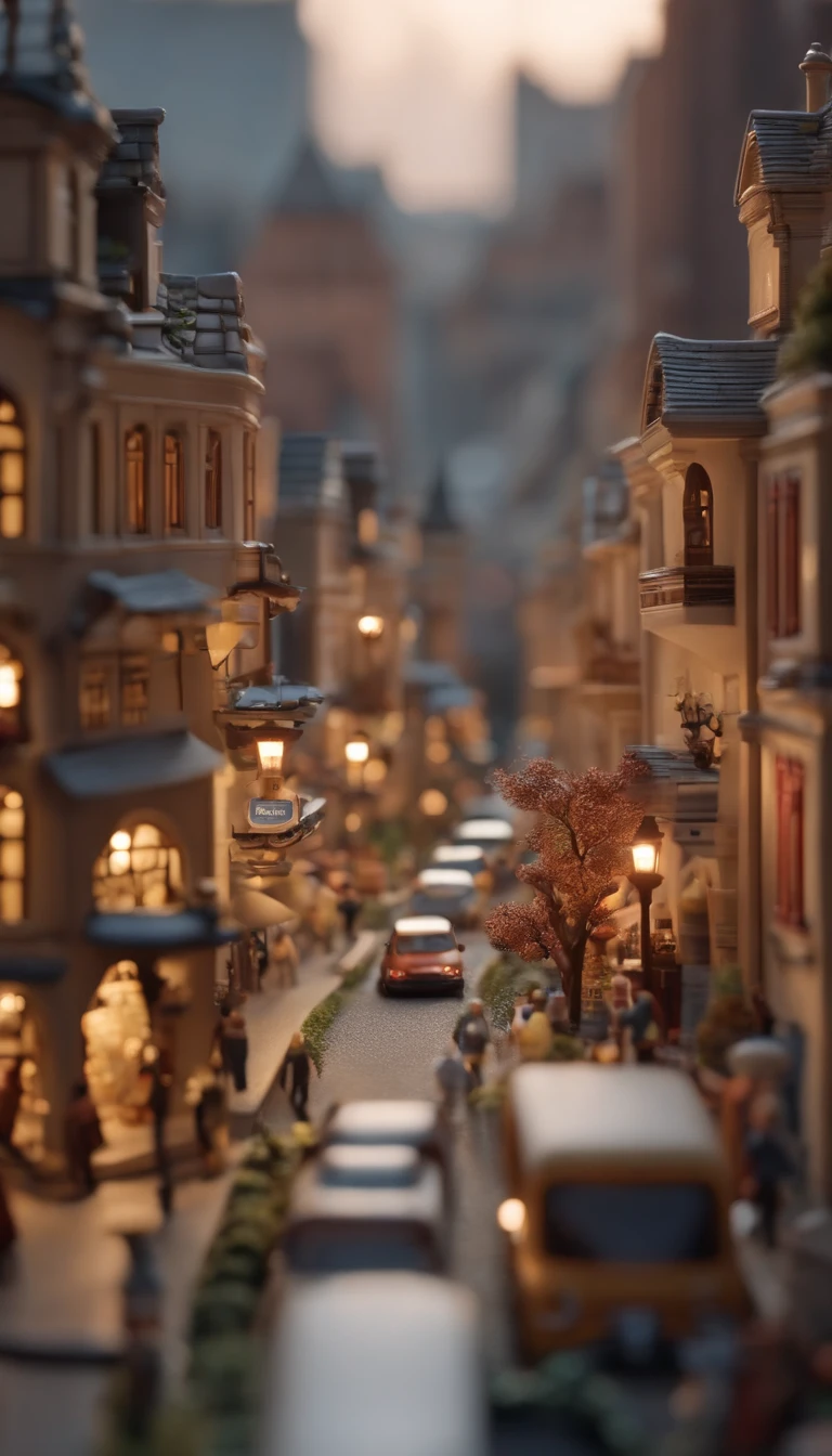 Miniature,Super cute clay world, Isometric view of the city ,cute clay freeze frame animation,City view, 城市,People ,the street,Road,tiltshift, Excellent lighting, volume, landscape, hospitals,dentist,With giant teeth as a background,brush,white backgrounid,。.3D,Super detail