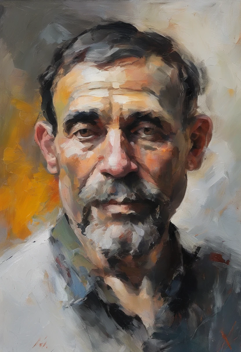 retrato em preto e branco do rosto de um homem com os olhos fechados e um polvo colorido grudado no rosto do lado direito