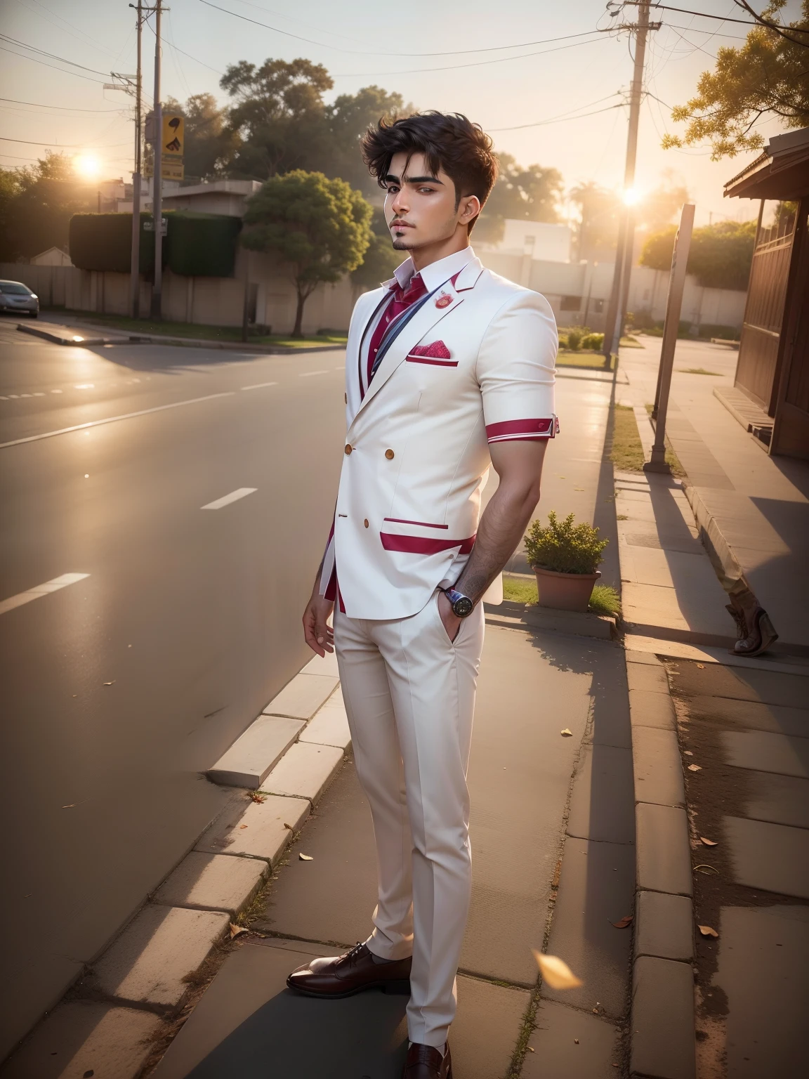 Change this photo Ai boys photo cute and handsome smart aur attitude officnal photography