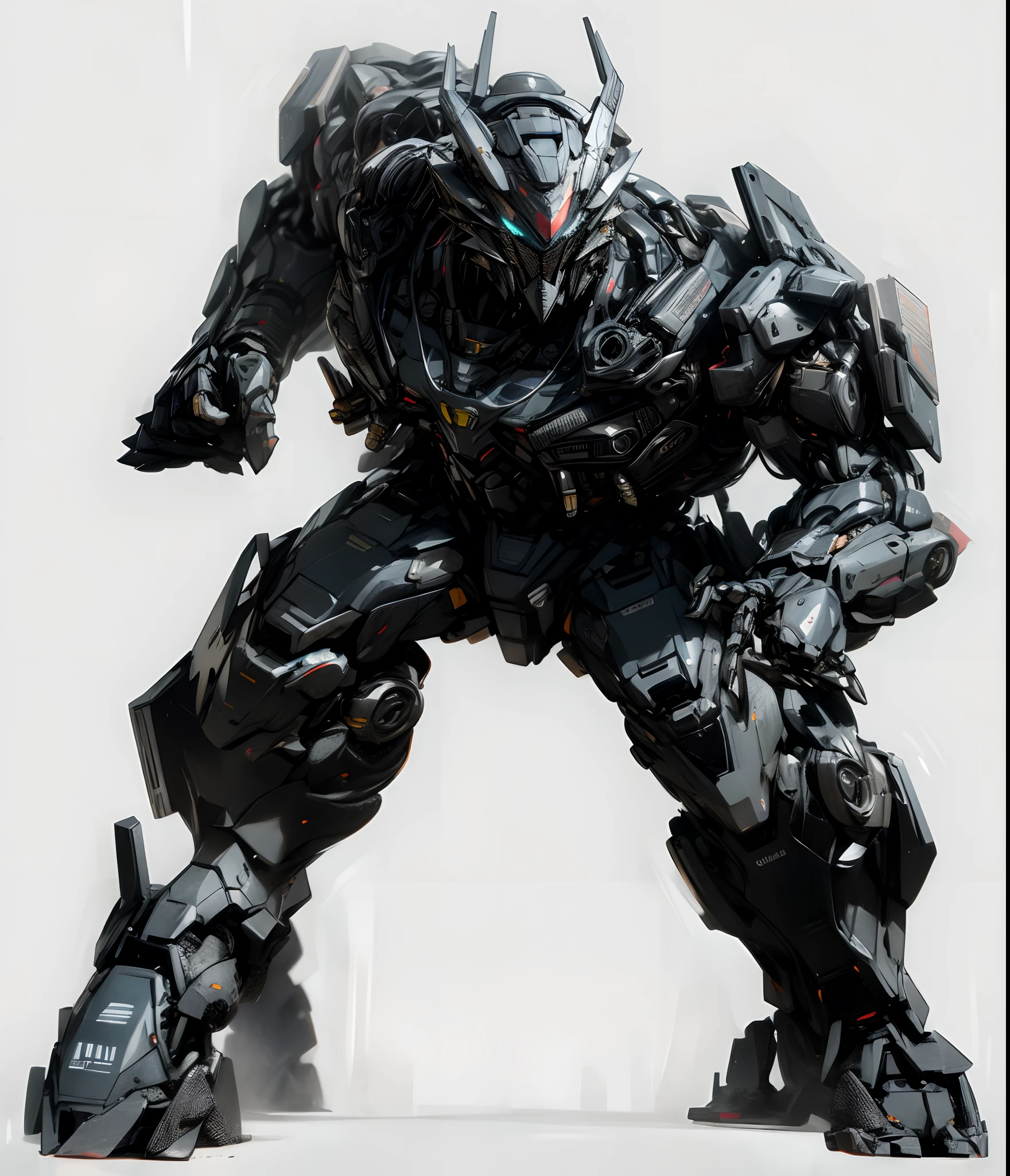Ultra Realistic Transformer character with lots of details. Movie scene HD
