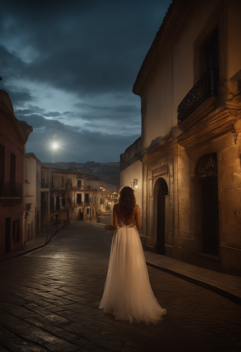 1girl, 18 anos, mistura4, (8k, Foto RAW, best quality, master part:1.2), (Realistic, fotorrealista:1.37), fofo, Noite, chuva, humid, professional lighting, photon maping, radiosidade, rendering physically based, Ultra resolution, (seios grandes:1.2)